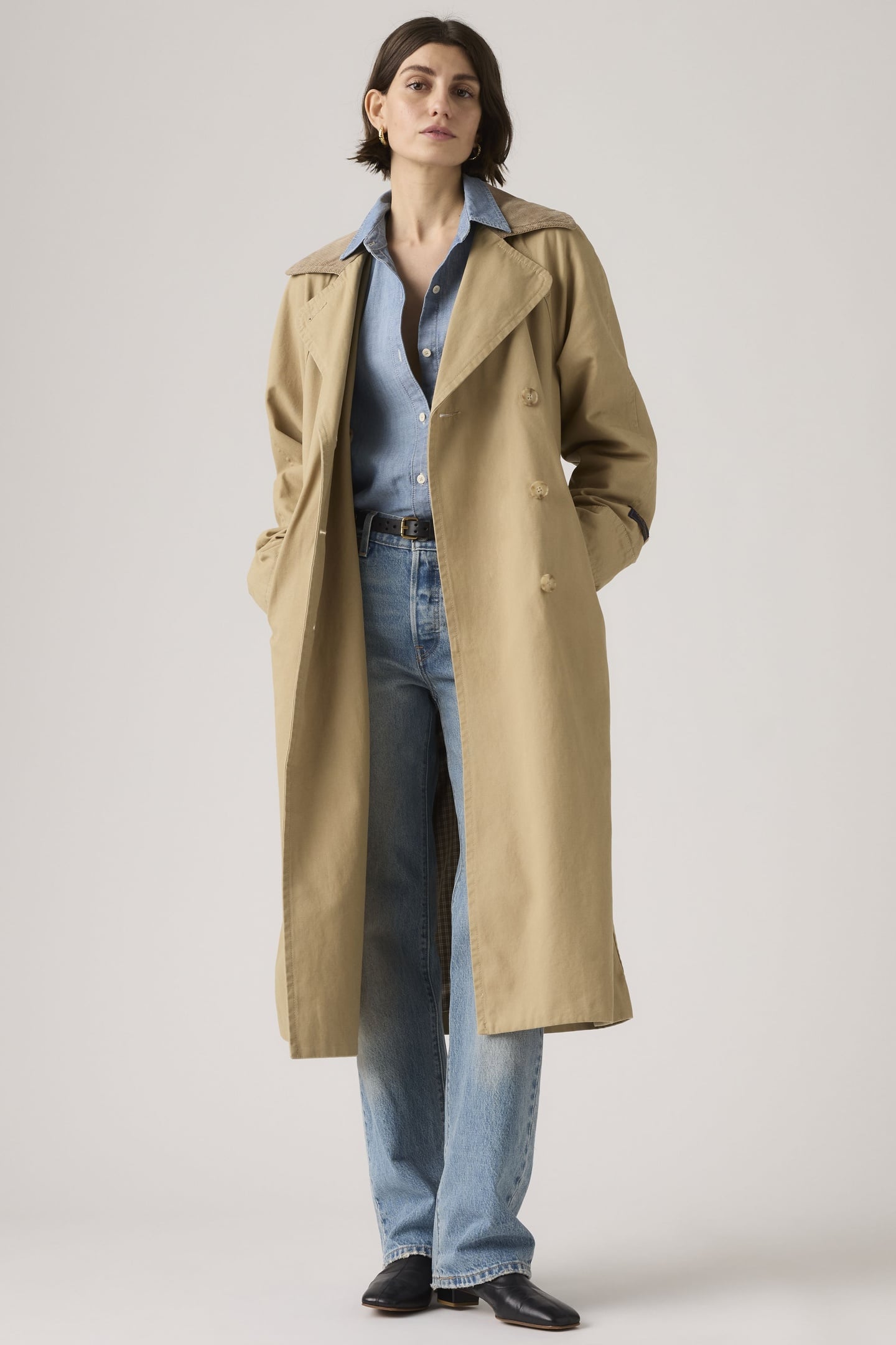 BREE CLASSIC LONG TRENCH COAT 6