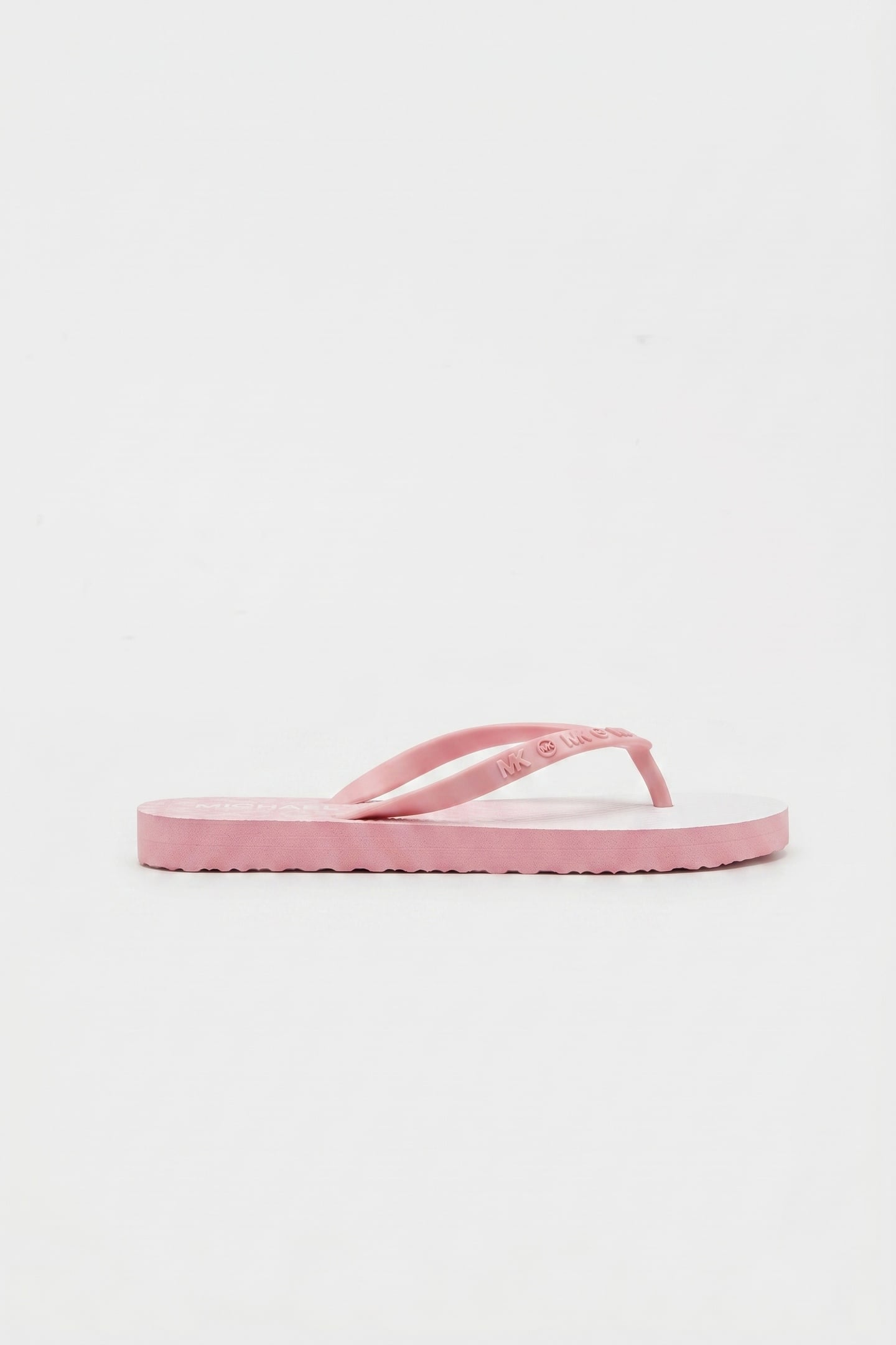 MK LOGO FLIP FLOP CARNATION 1