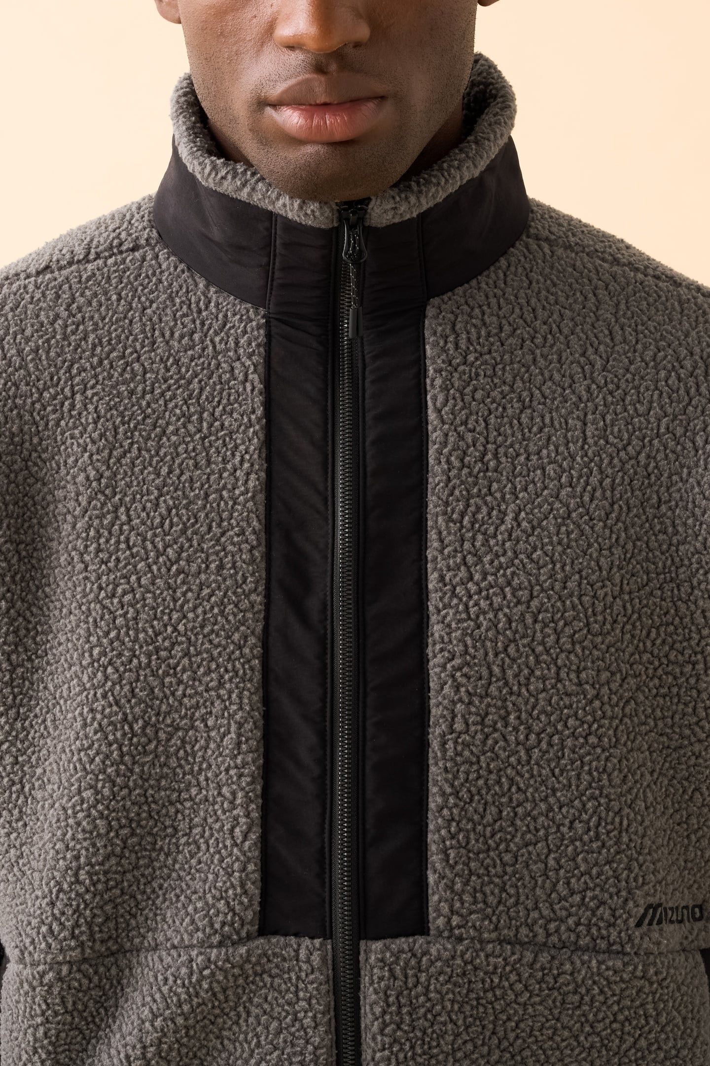 UNISEX SL UTILITY FLEECE JACKET PEWTER GRAY 4