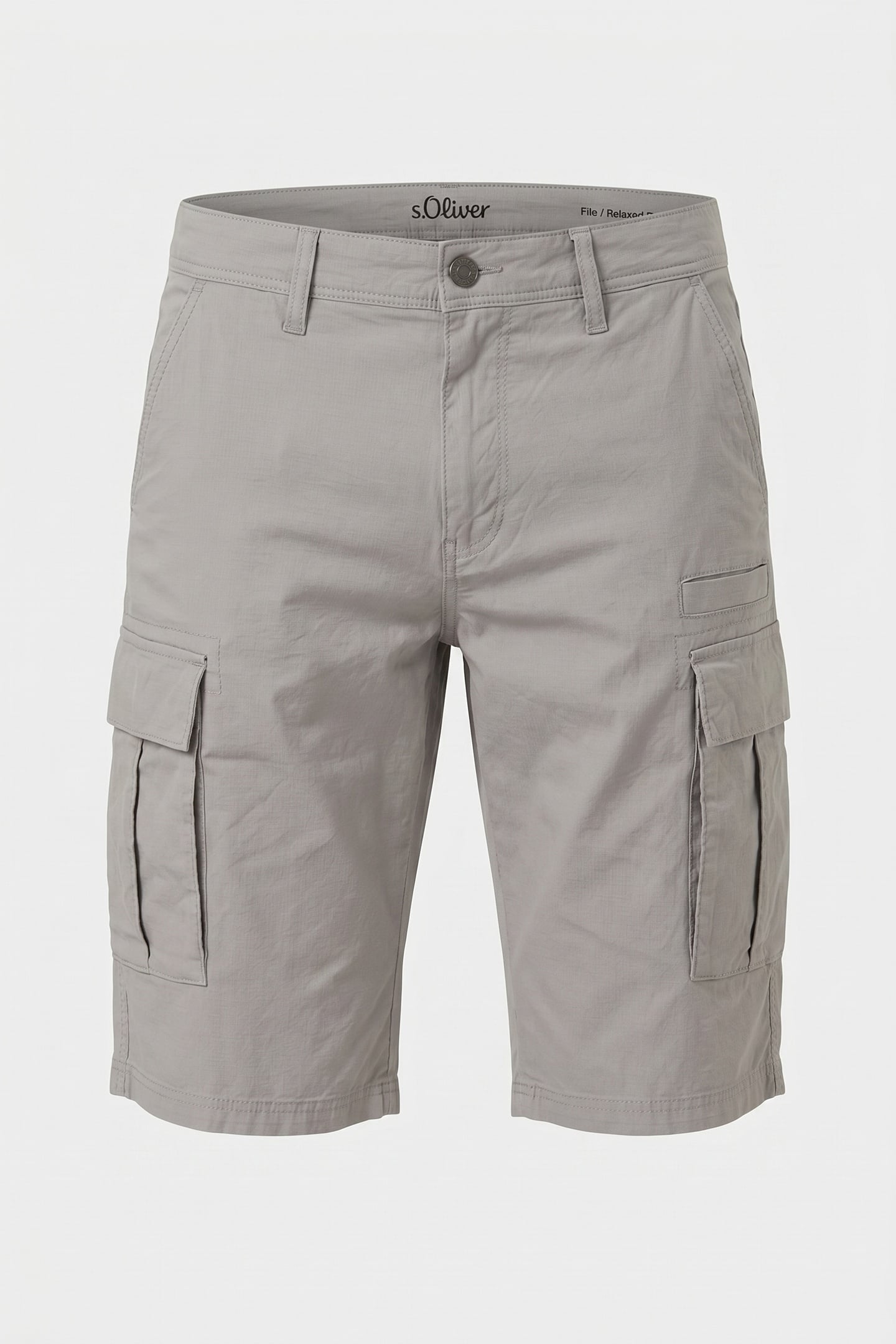 S.OLIVER SHORTS GREY/BLACK 3