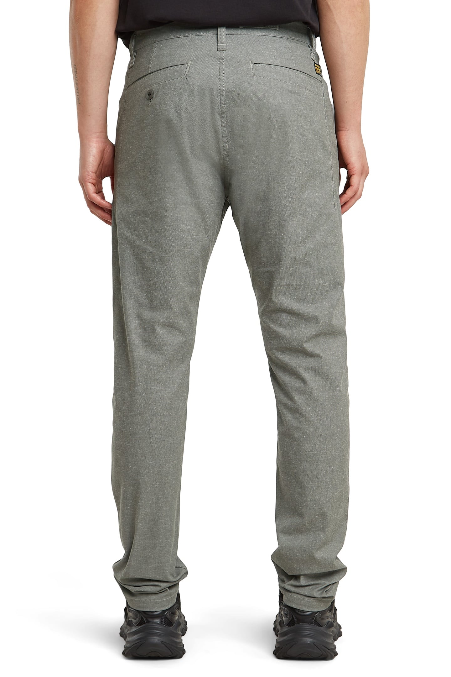 BRONSON 3.0 SLIM CHINO GREY/MILK DOBBY 3