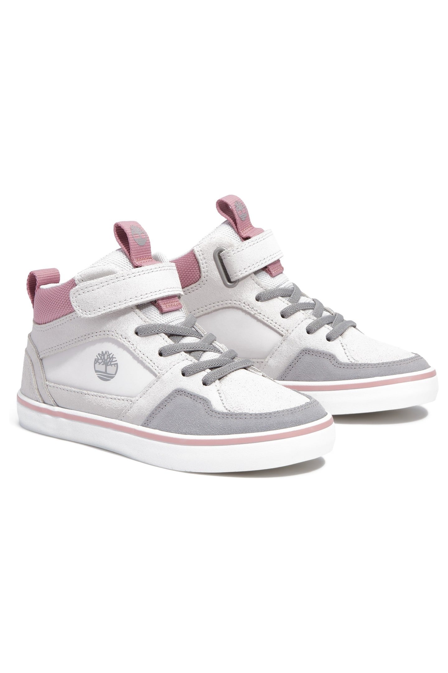 MID HOOK & LOOP SNEAKER LT GREY SUEDE 5