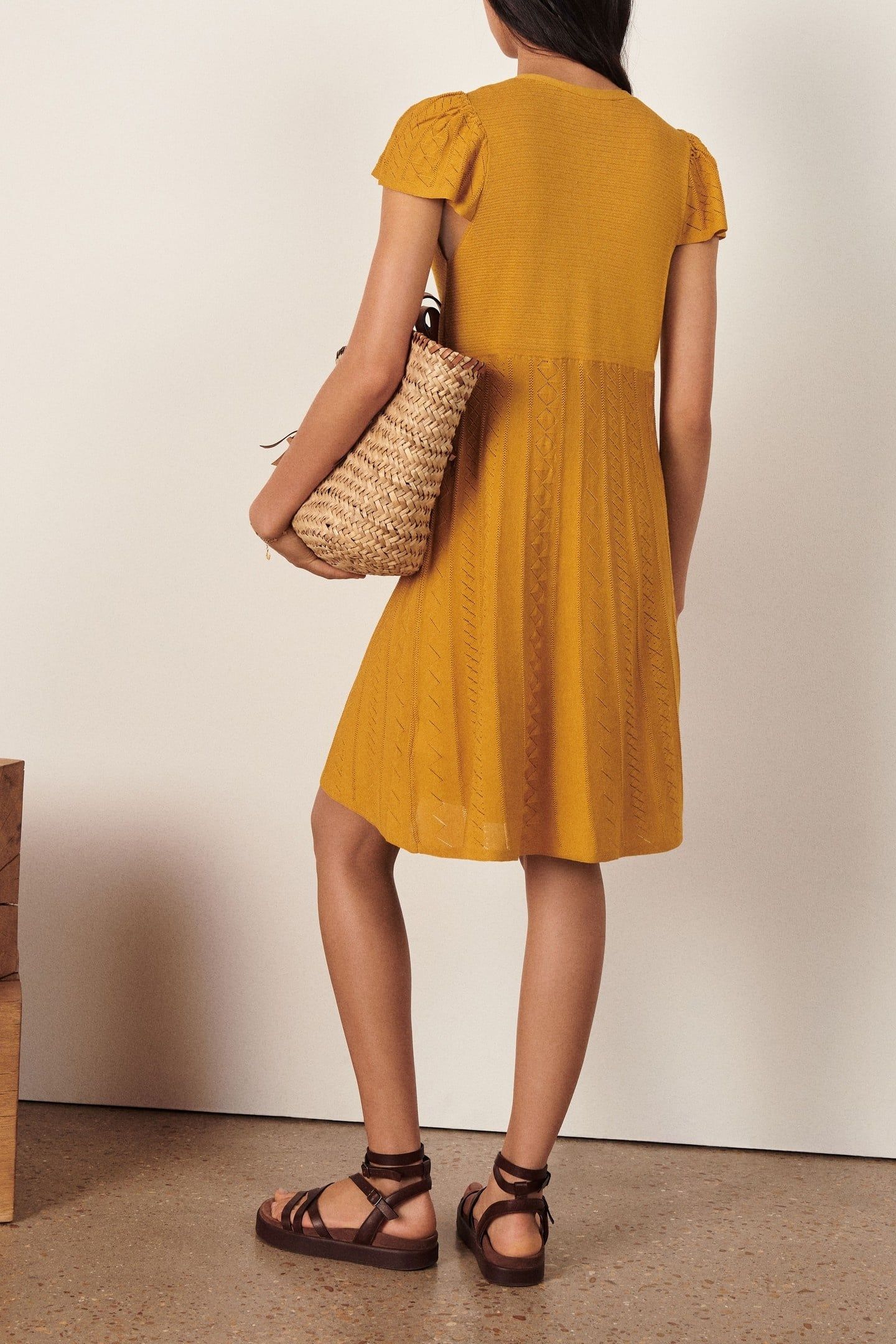 ROBE ADANA MOUTARDE 2