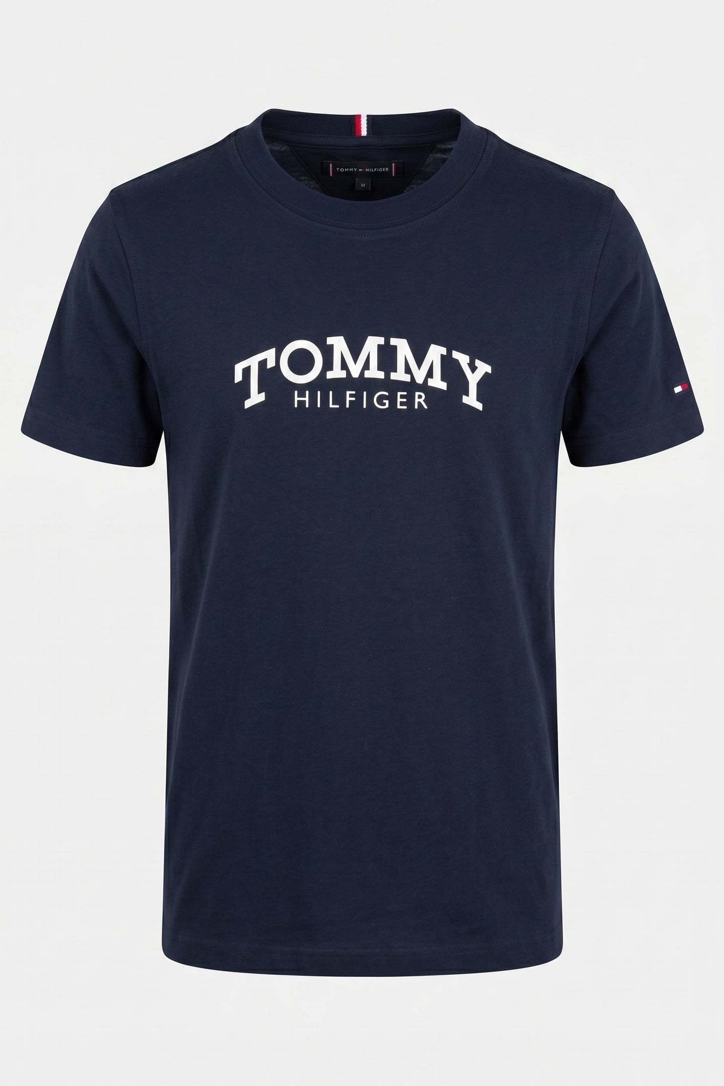 BOYS MONOTYPE PRINT GRAPHIC T-SHIRT DARK NIGHT NAVY 2