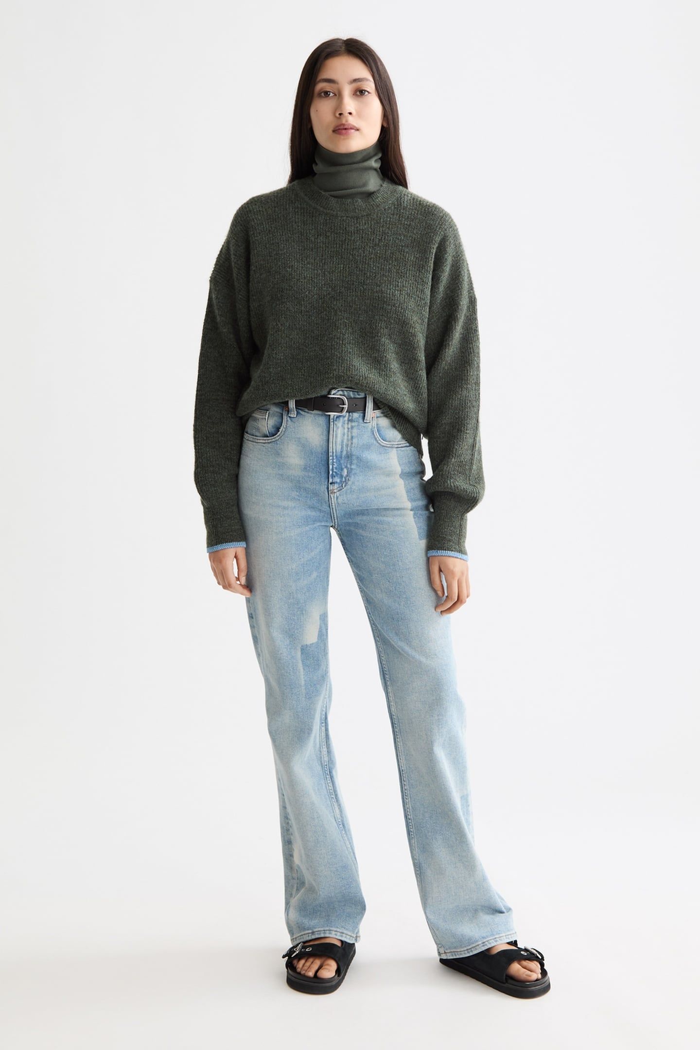 THE GLOW BOOTCUT JEANS — ART FROM THE HEART 1