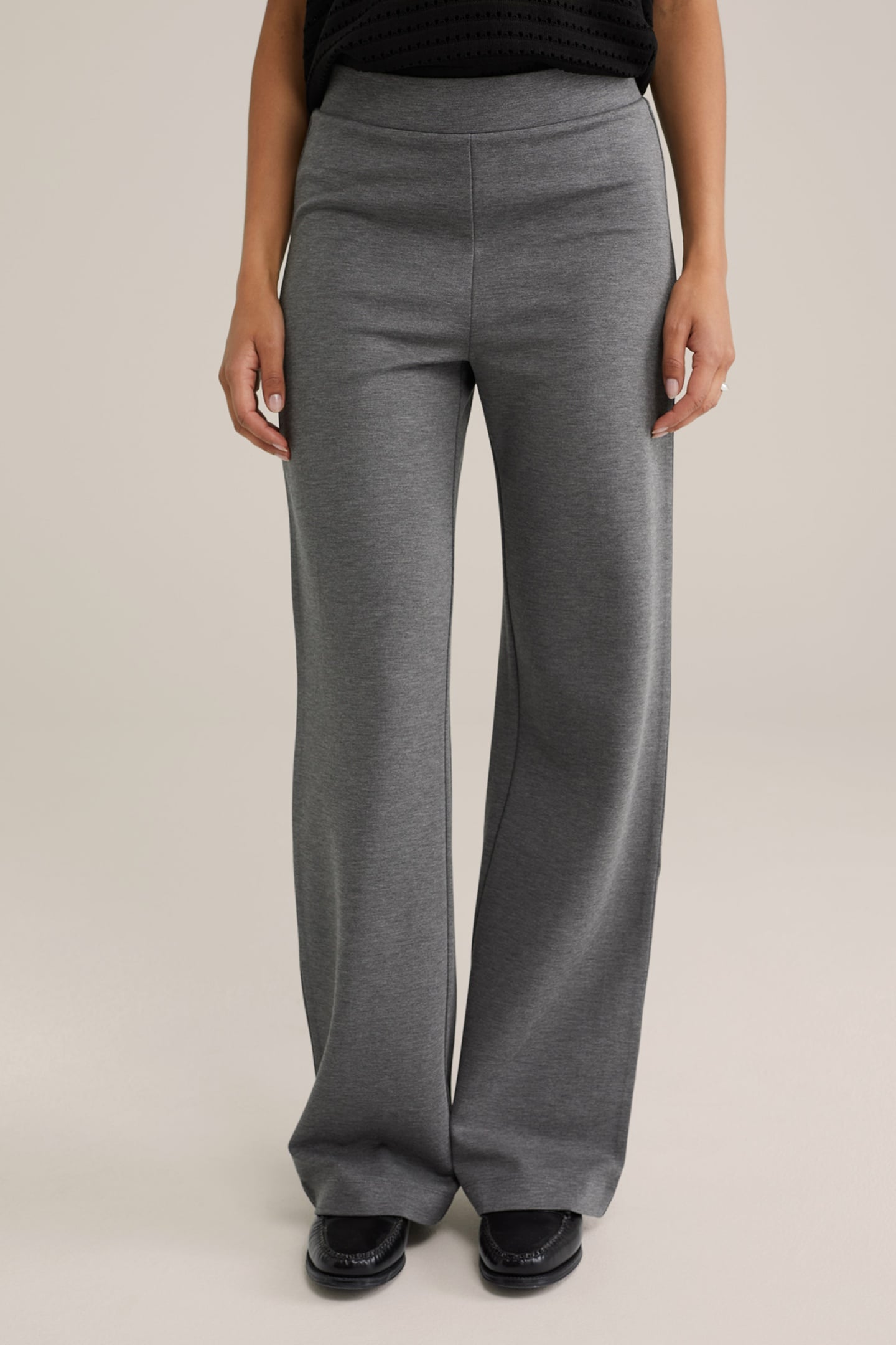 TROUSER BLENDED DARK GREY 1