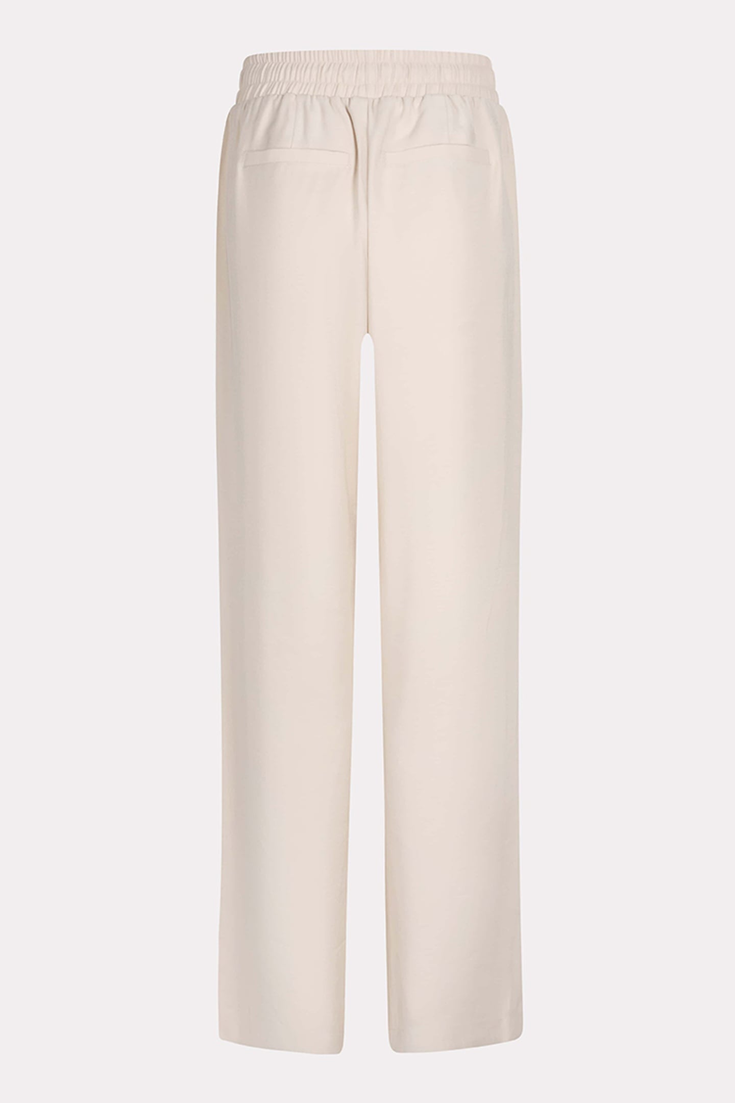 TROUSERS ELASTIC WB WIDE SAND 6