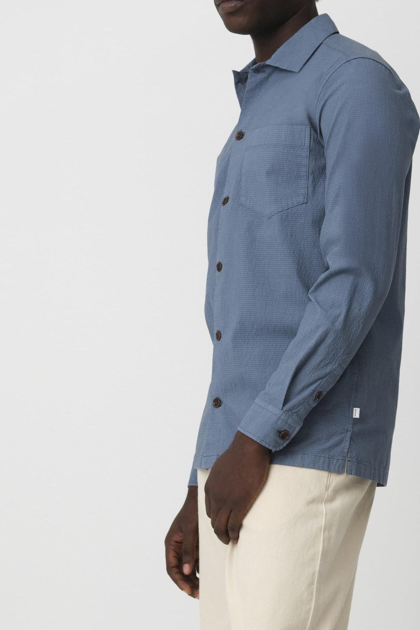 CASUAL SHIRT LM BLUE 4