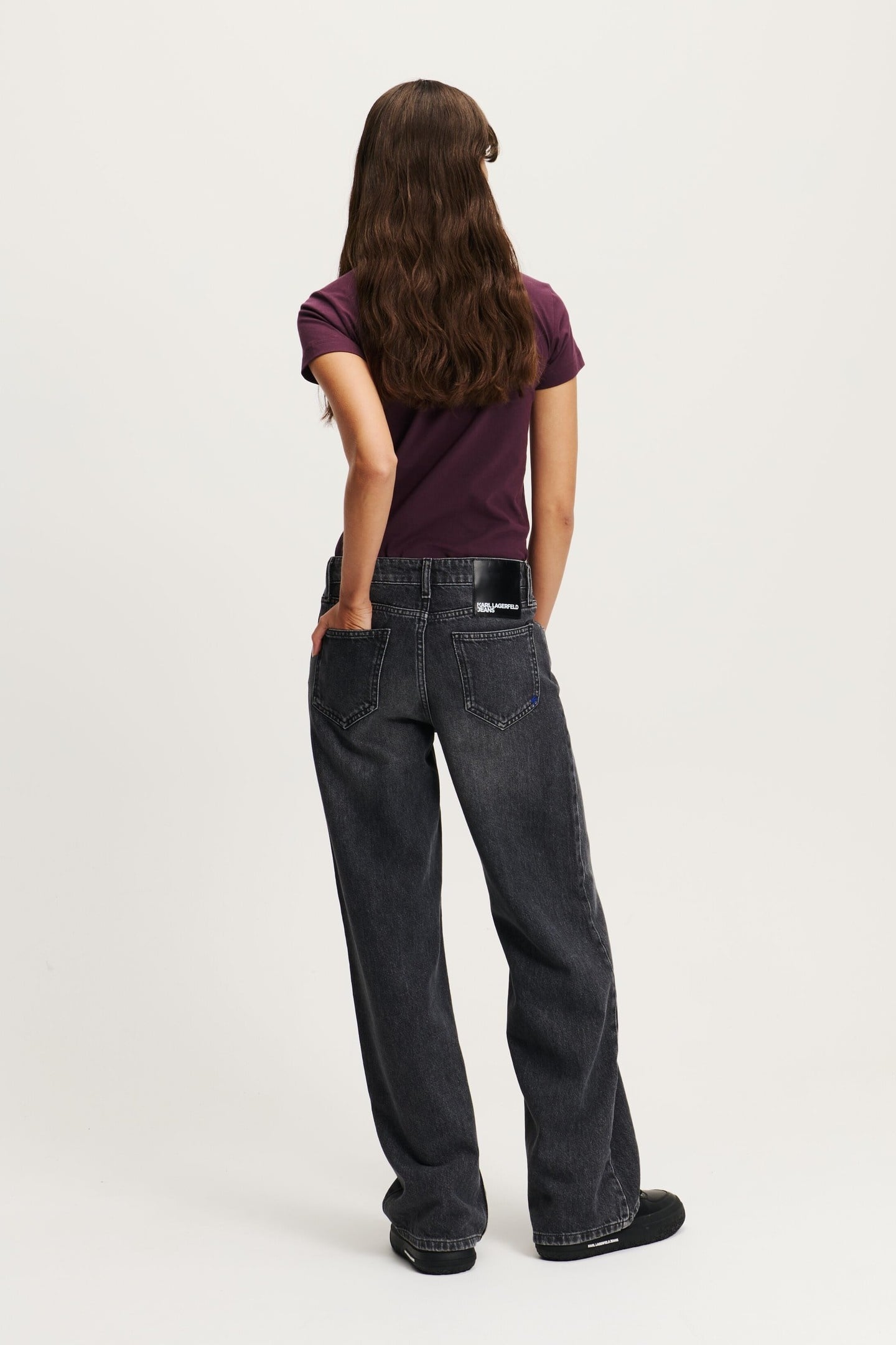 RELAXED DENIM WASHED GREY 2