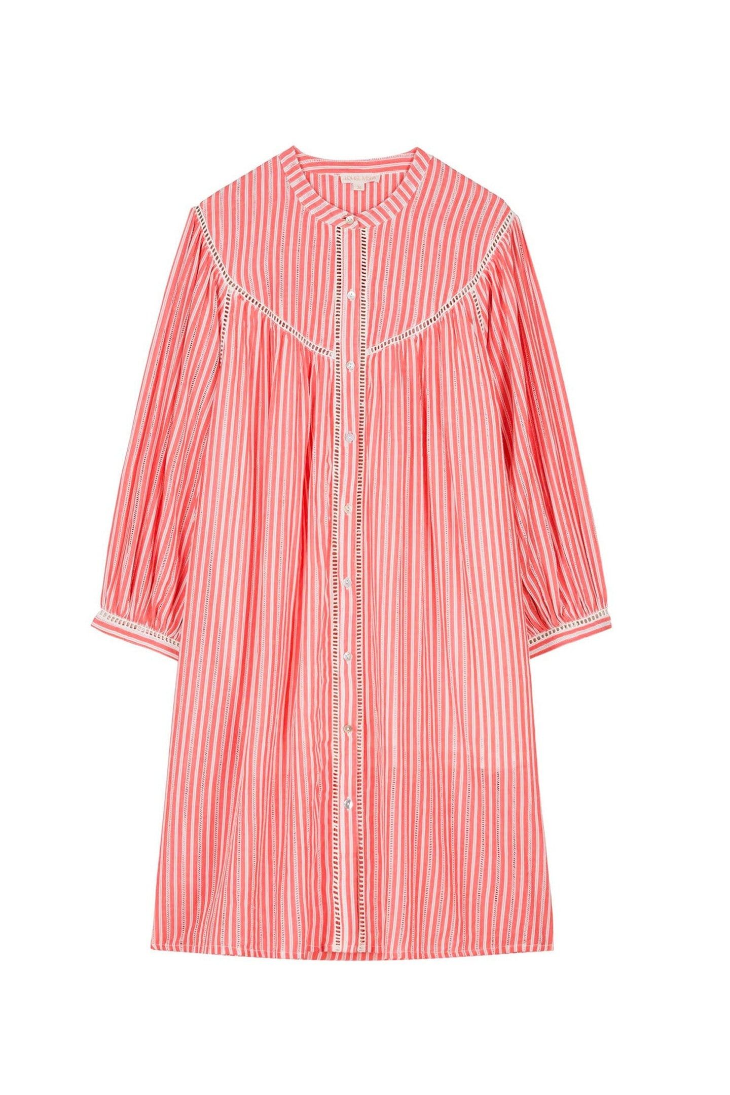 DRESS LIVIANE STRAWBERRY STRIPES 5