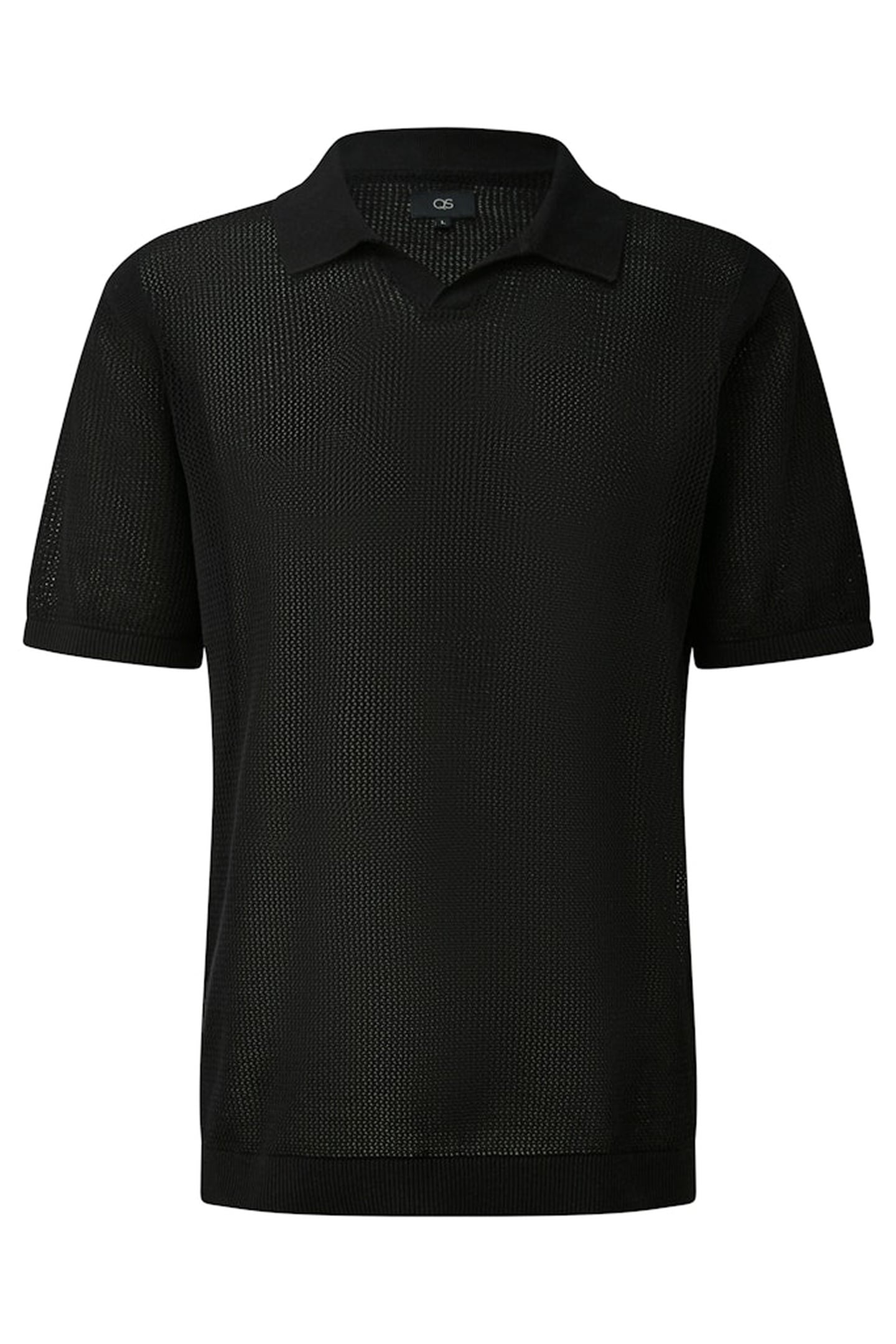 S.OLIVER-QS POLOSHIRTS BLACK 7