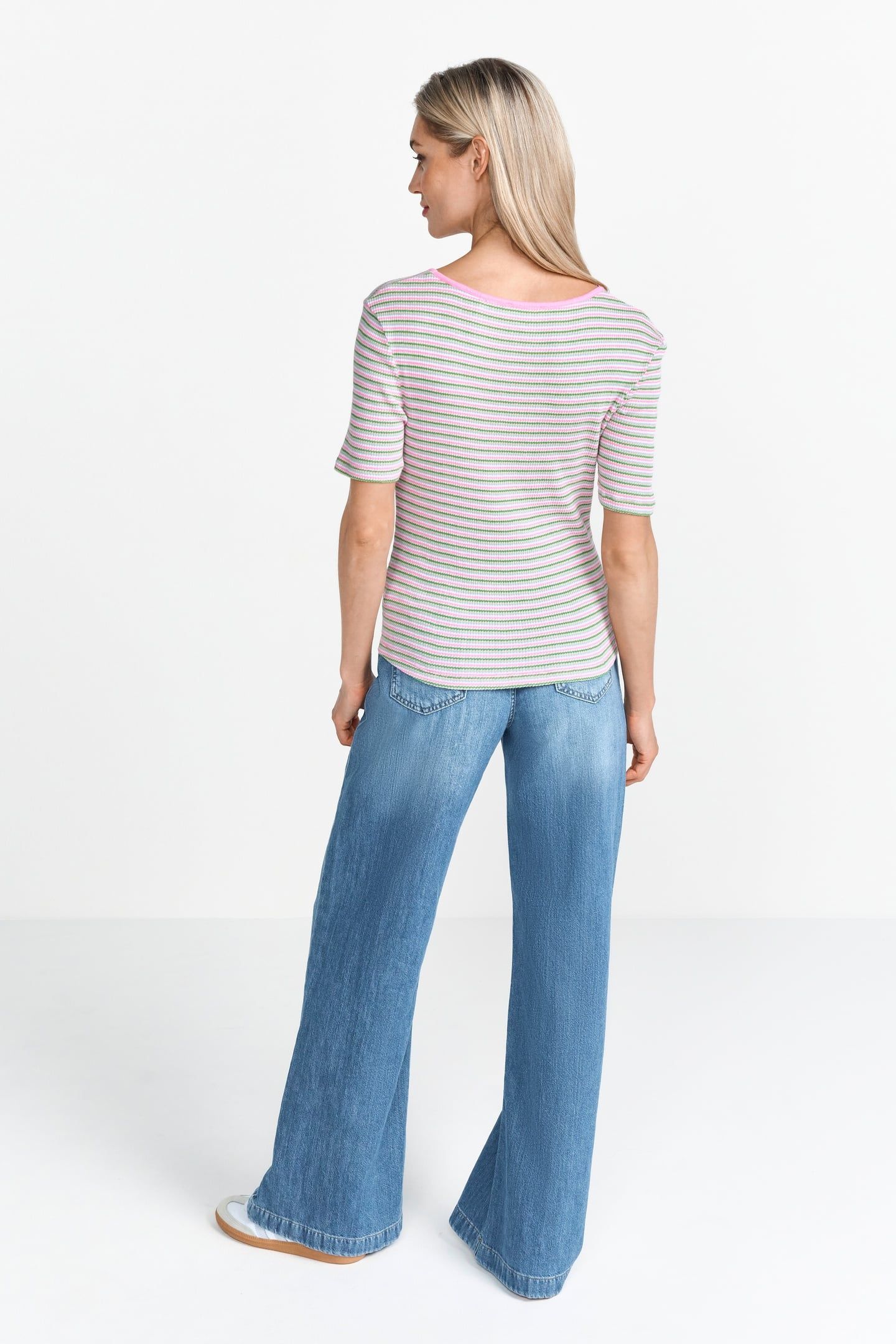 MULTICOLOR STRIPE RIB SHIRT ORIGINAL 3