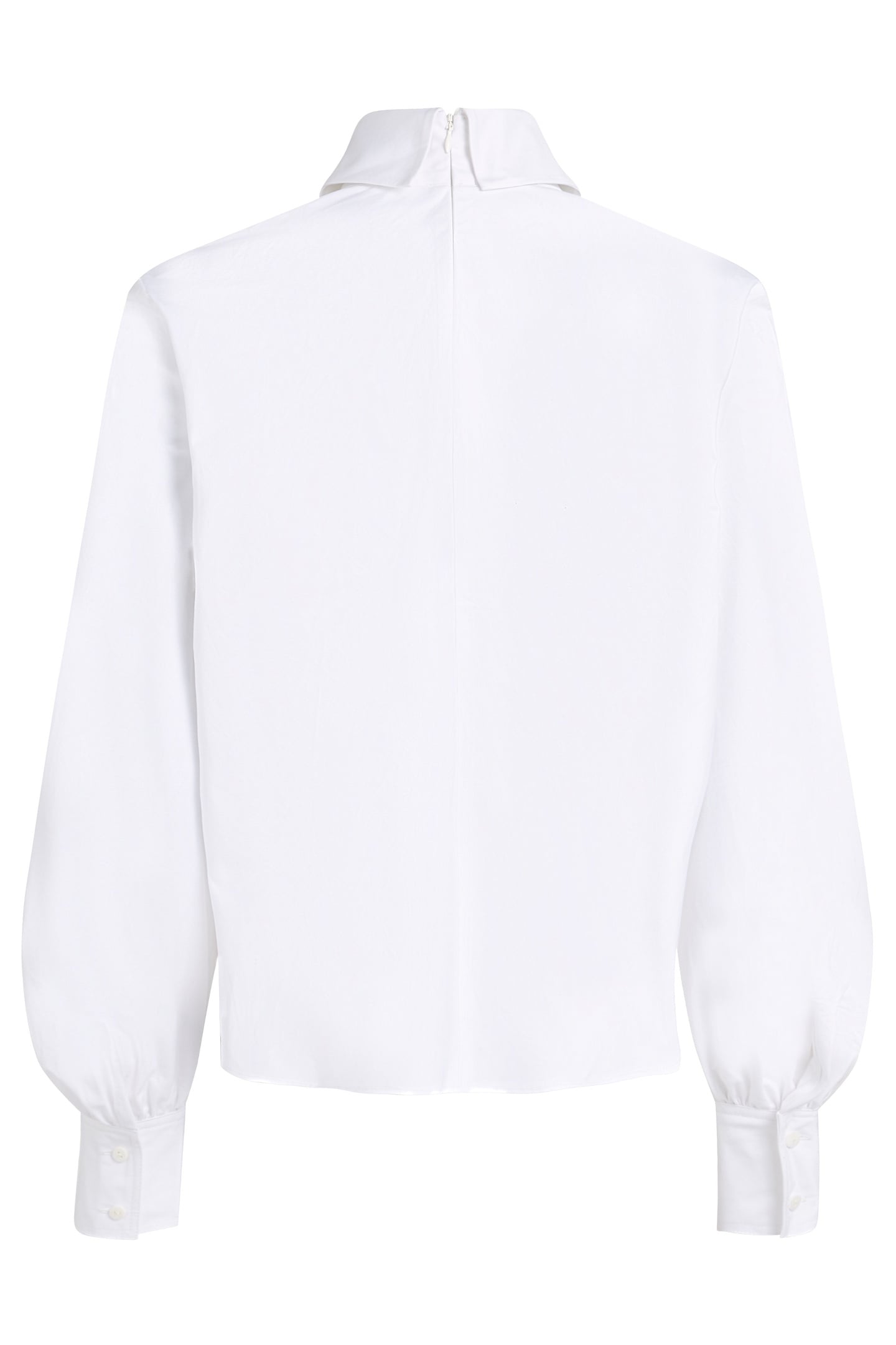 TIE BLOUSE WHITE 6