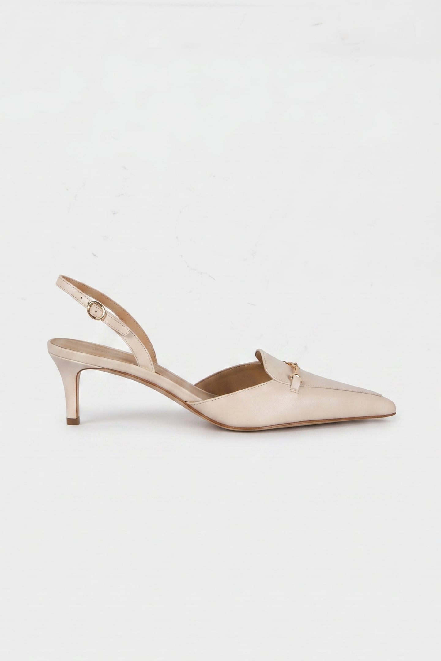 LENA SLING PUMP LIGHT CREAM 1