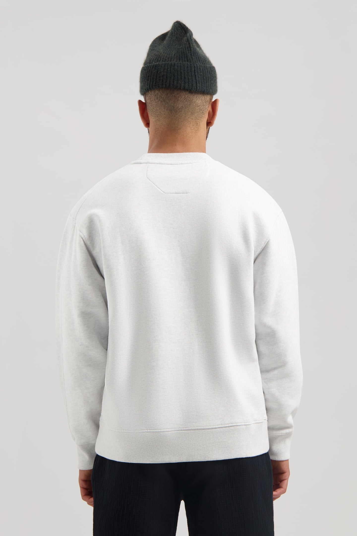 NIKOL CREW GREY MELANGE 3