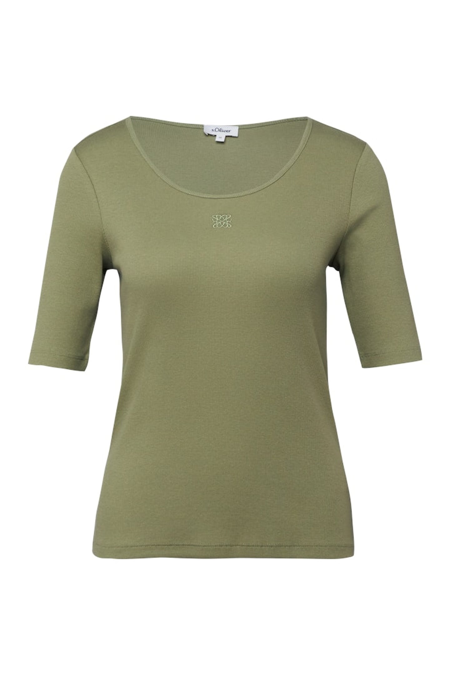 S.OLIVER T-SHIRTS ARMY GREEN 8