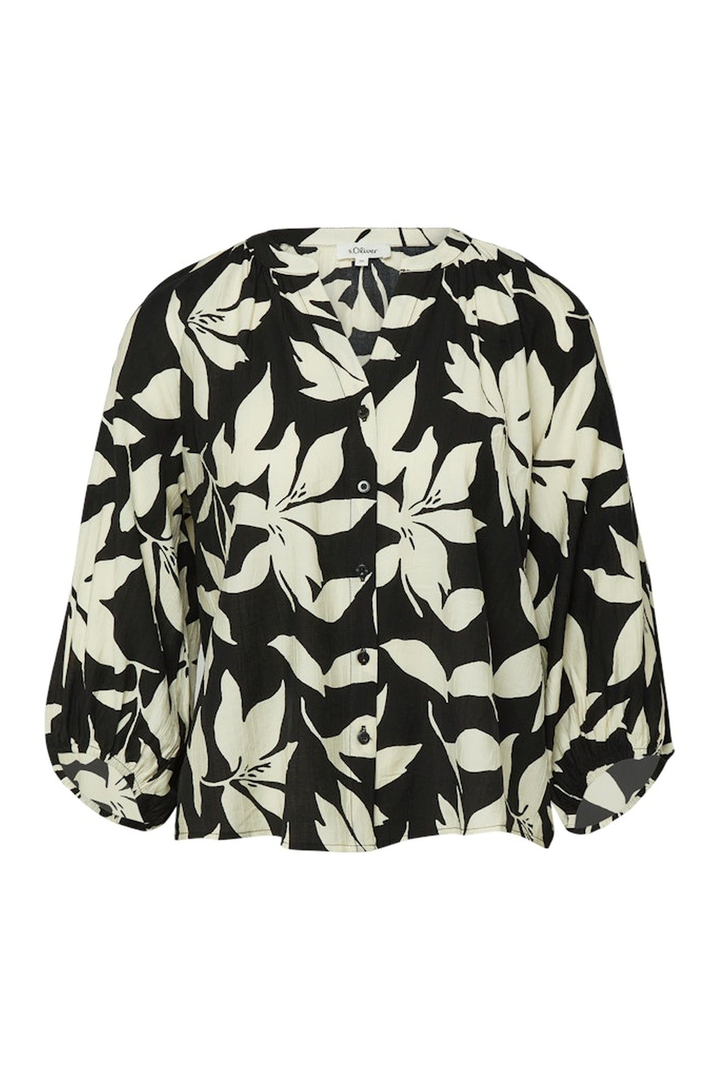 S.OLIVER BLOUSES BLACK 4