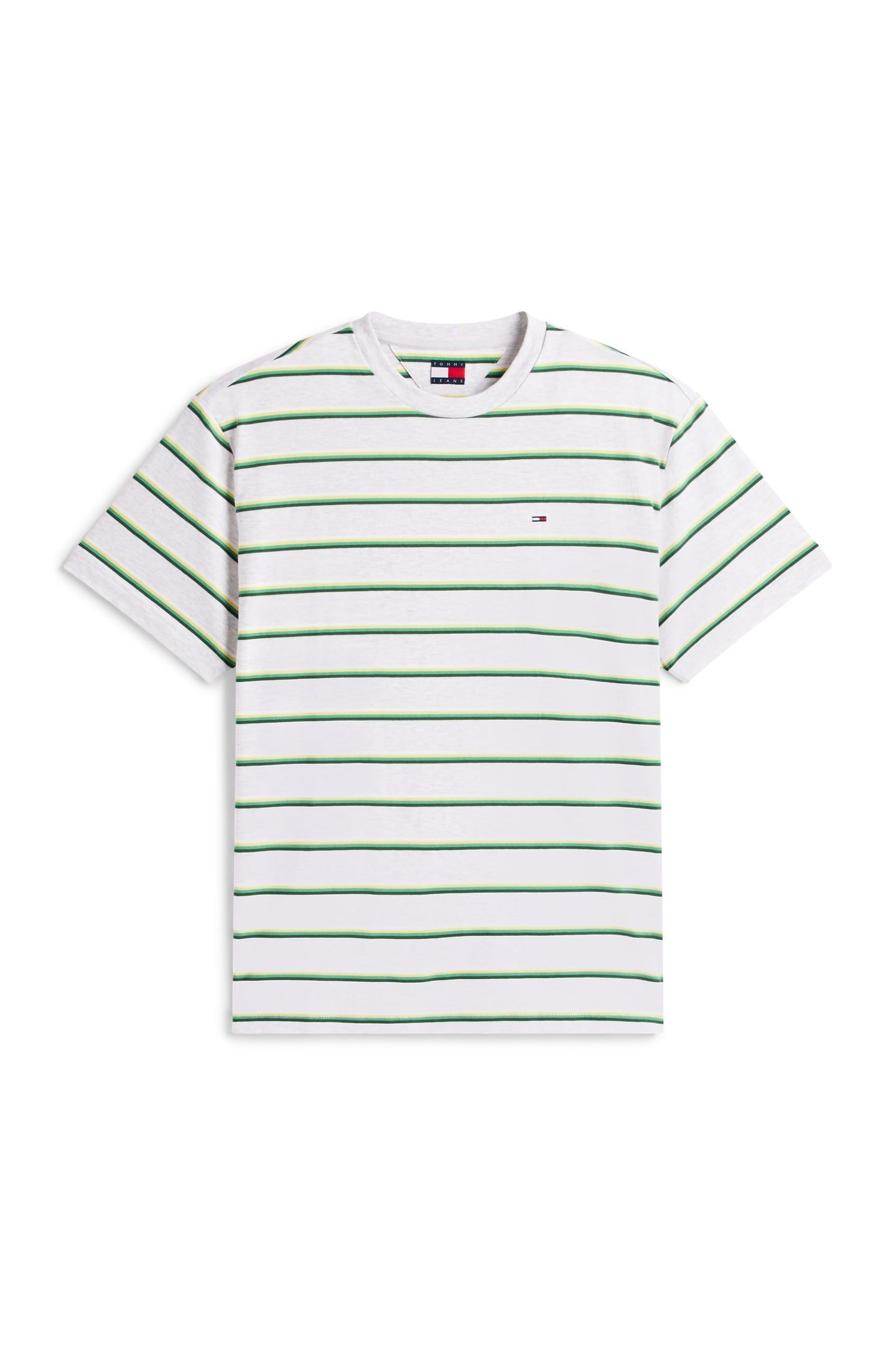 TJM RELAXED STRIPE SS TEE ICE GREY HEATHER STRIPE 4