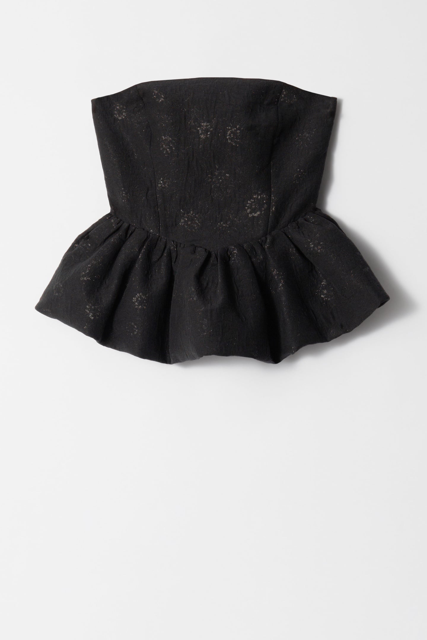 ROSITA BROCADE TOP BLACK 3
