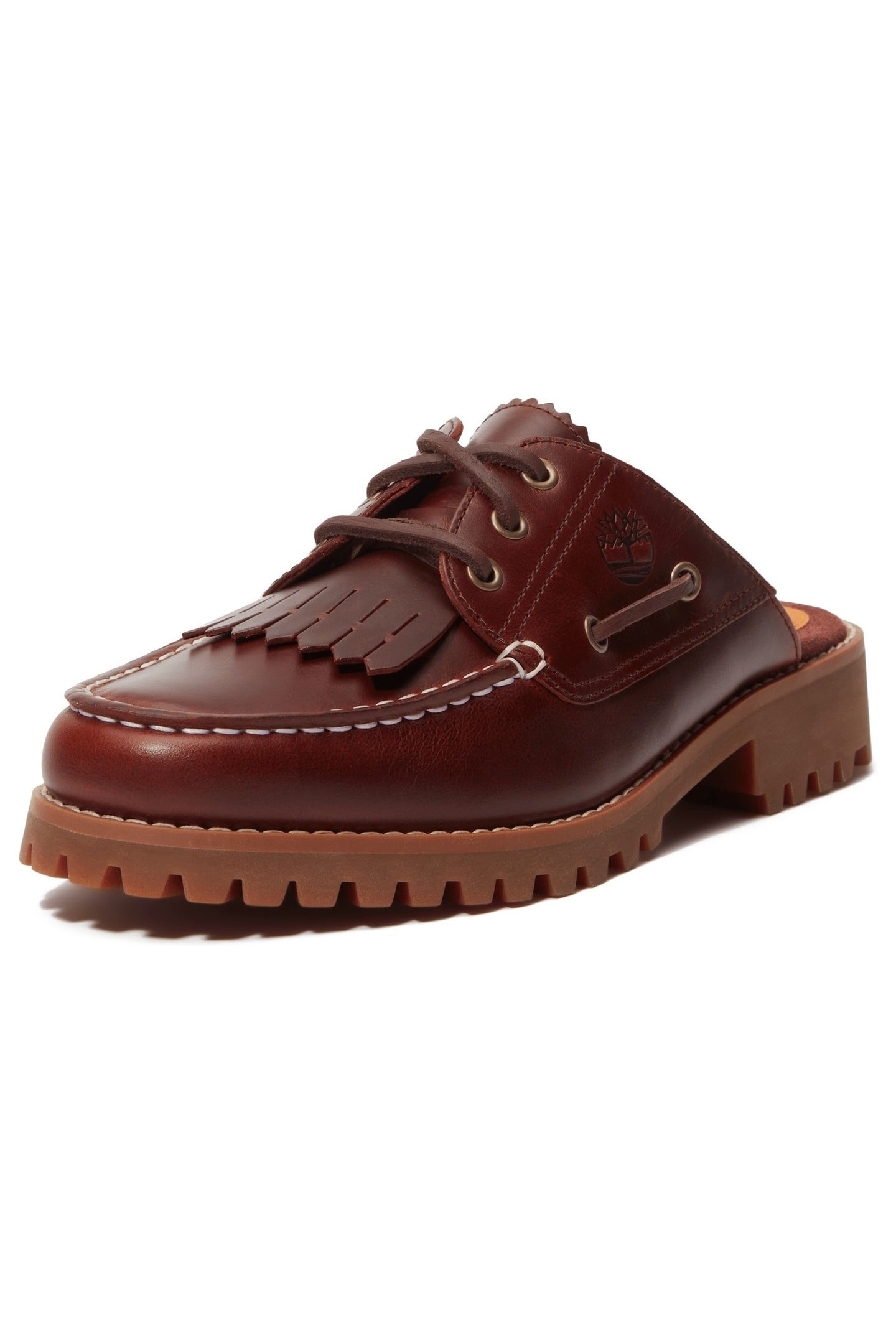 MULE SHOE BURGUNDY 5