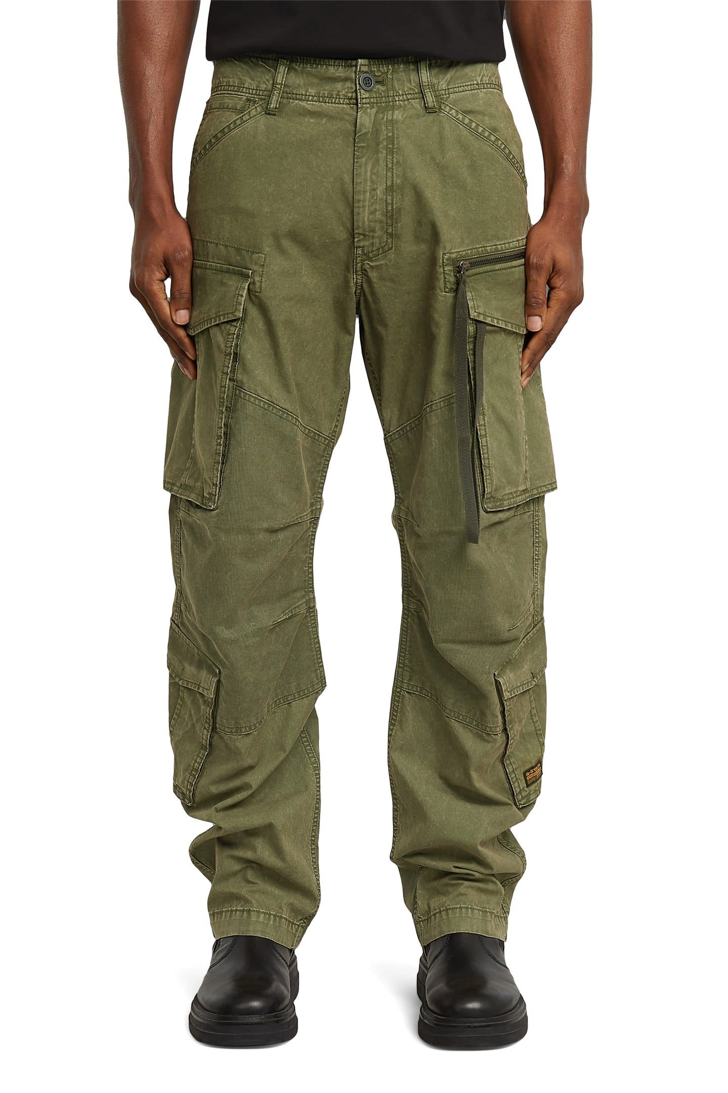 ROVIC ZIP 3D LOOSE OVERDYE SHADOW OLIVE 3