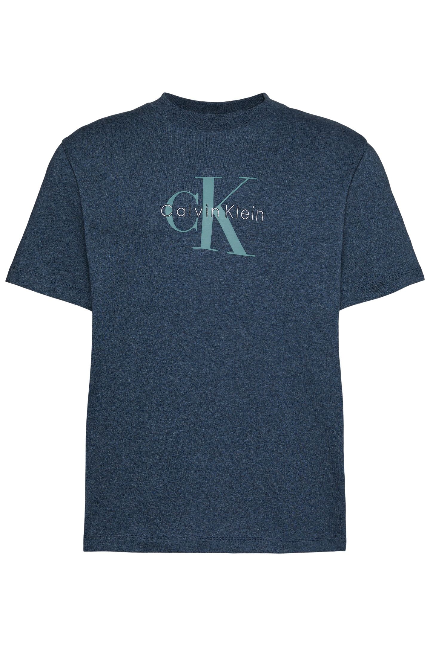 SS HERO MONOLOGO TEE NEARLY NAVY HEATHER 3