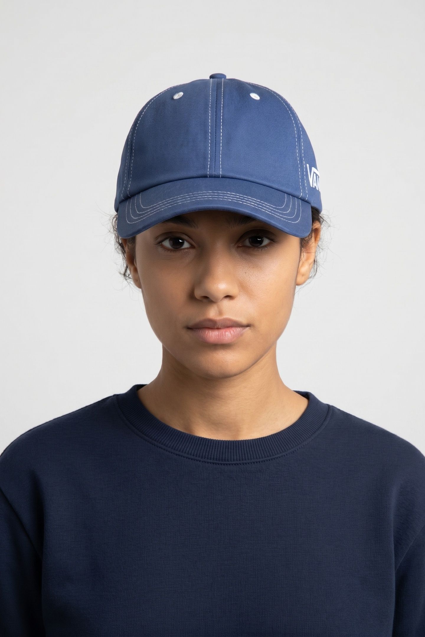 UNISEX CLASSIC SCRIPT CURVED BILL JOCKEY TRUE NAVY 1