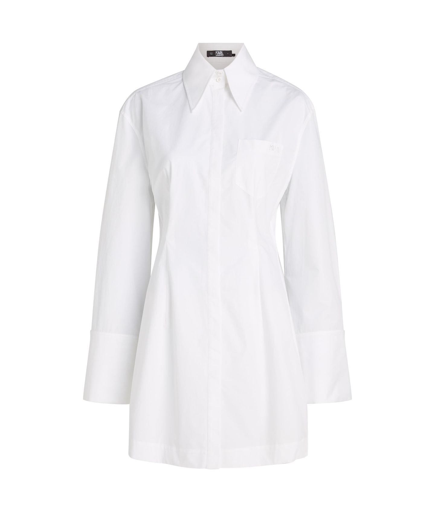 KLXAV POPLIN SHIRTDRESS WHITE 3