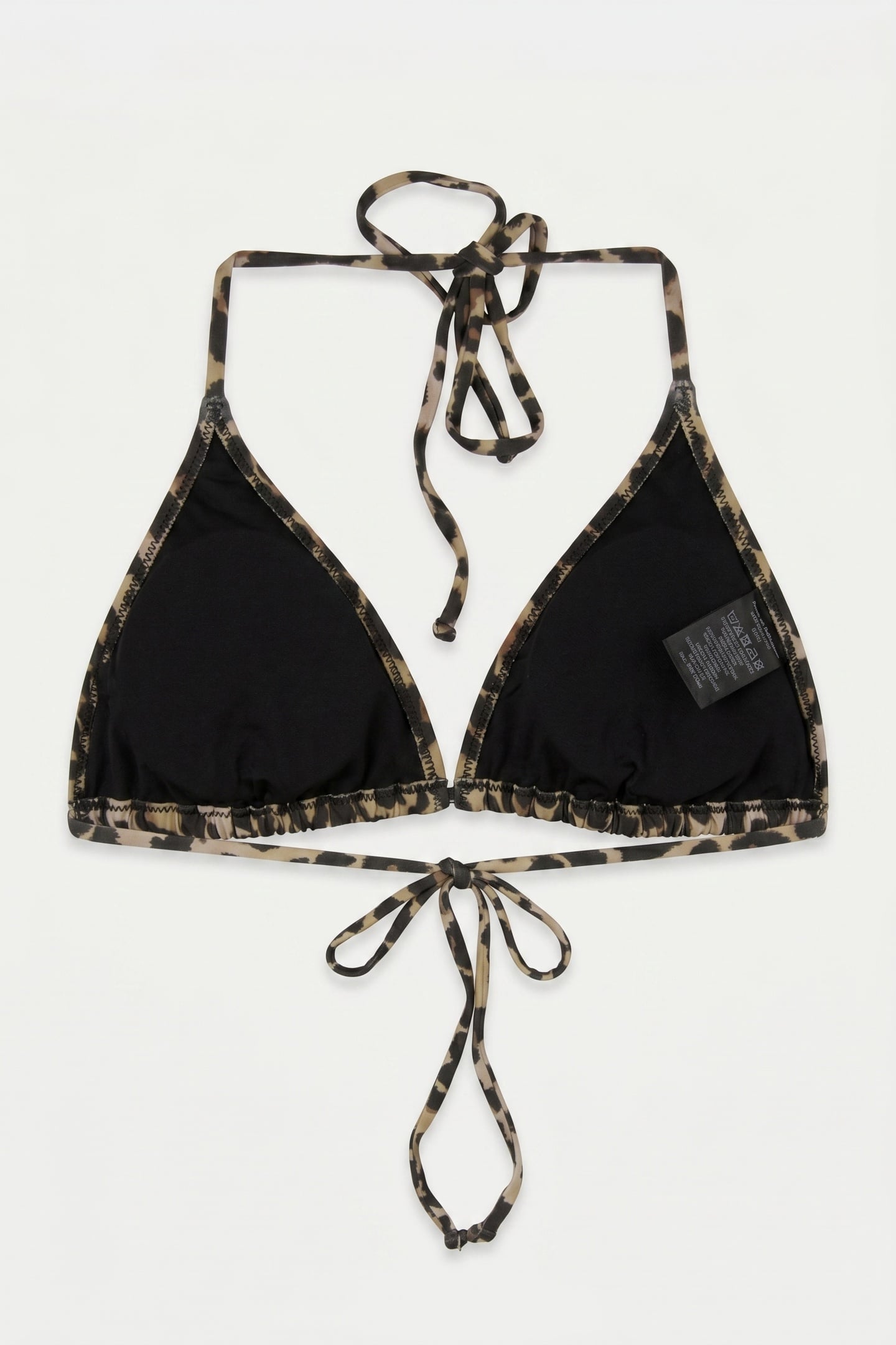 ISA TRIANGLE BIKINI TOP BEIGE 4