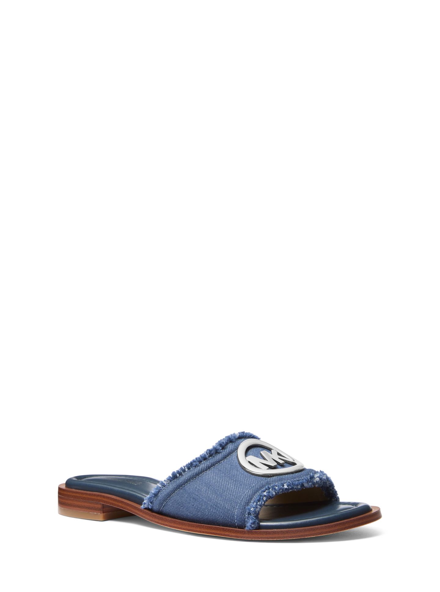 HANNAH FLAT SLIDE BLUE 2