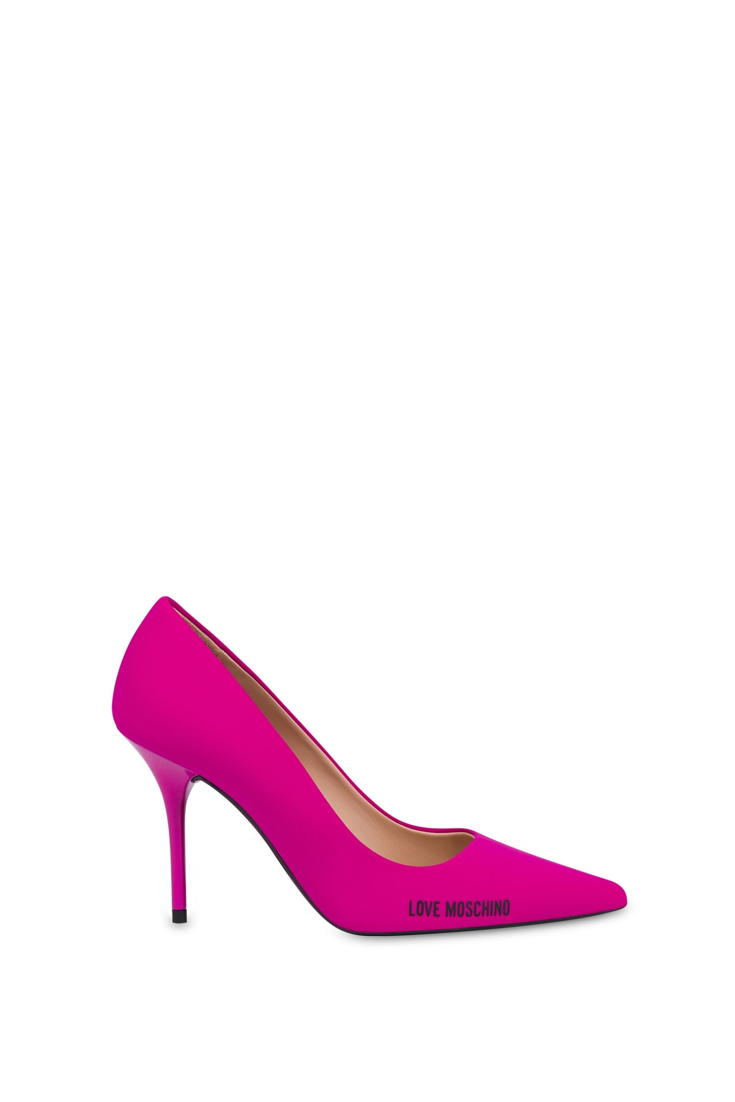 RUBBER LOGO LYCRA PUMPS RED 1