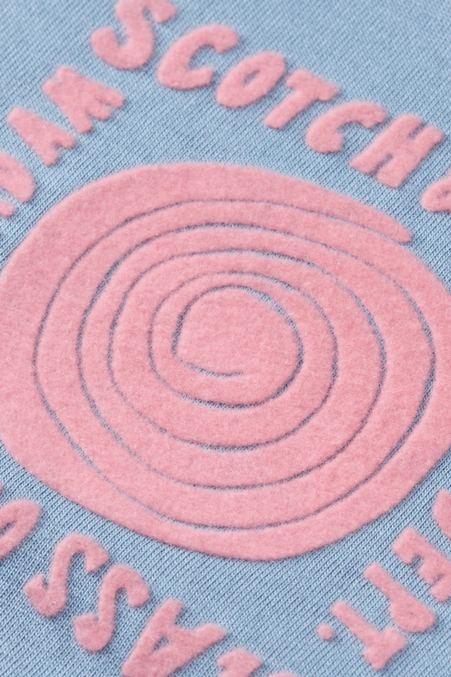 GIRLS RELAXED-FIT ARTWORK T-SHIRT FADED DENIM 3