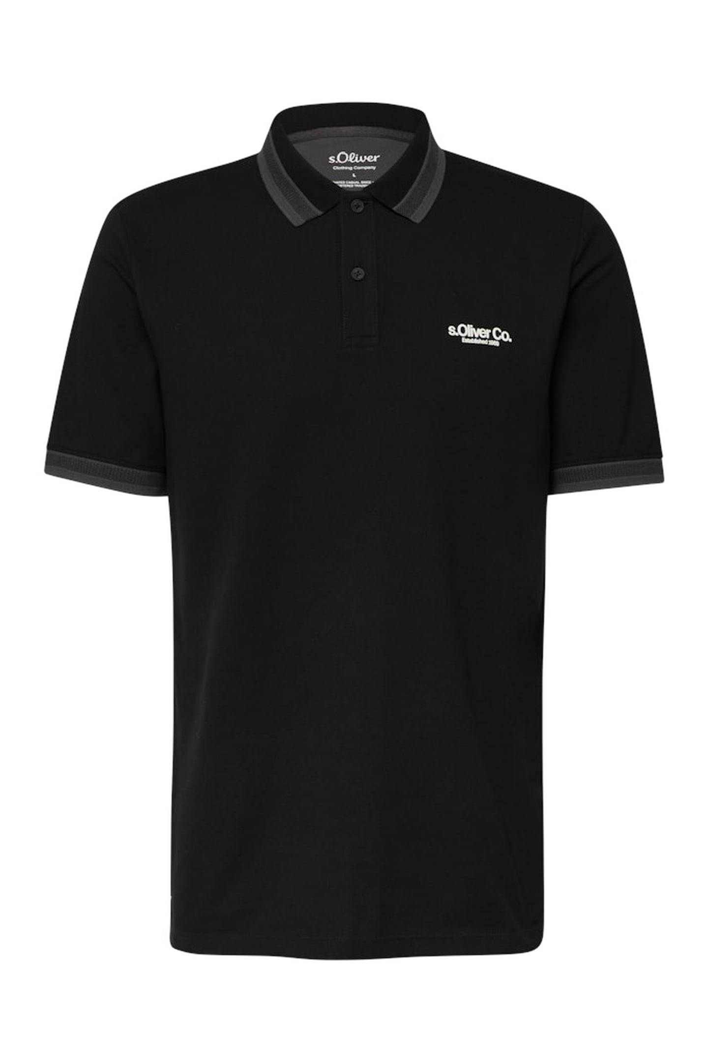 S.OLIVER POLOSHIRTS BLACK 8
