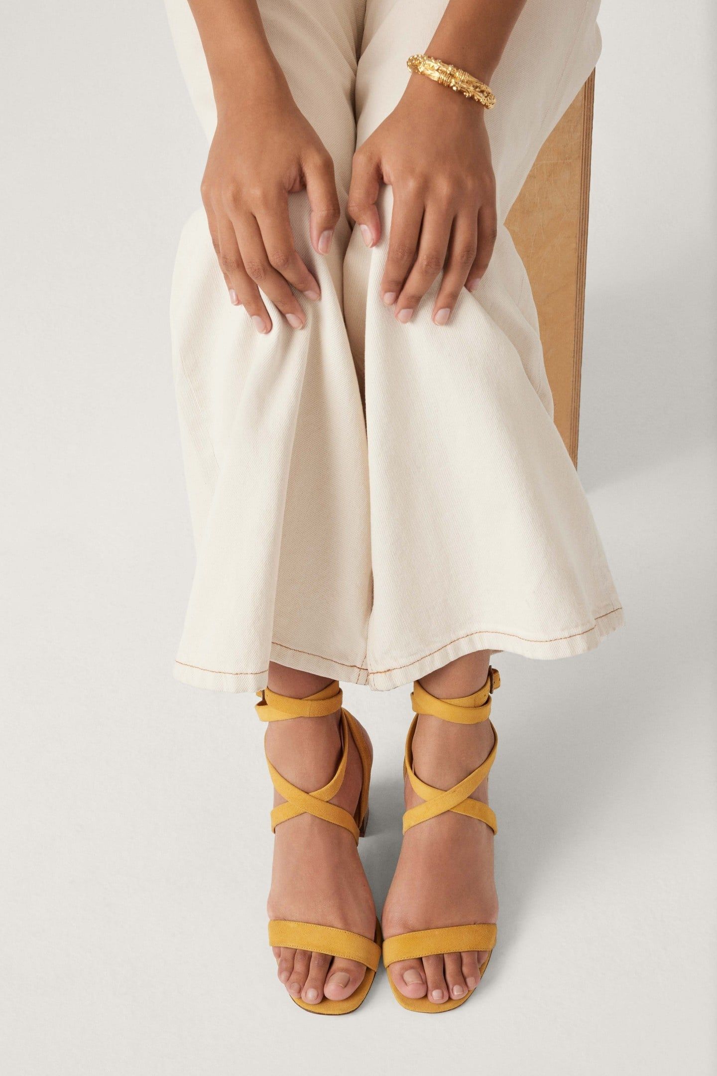 SANDALES CEQUOIA JAUNE 2