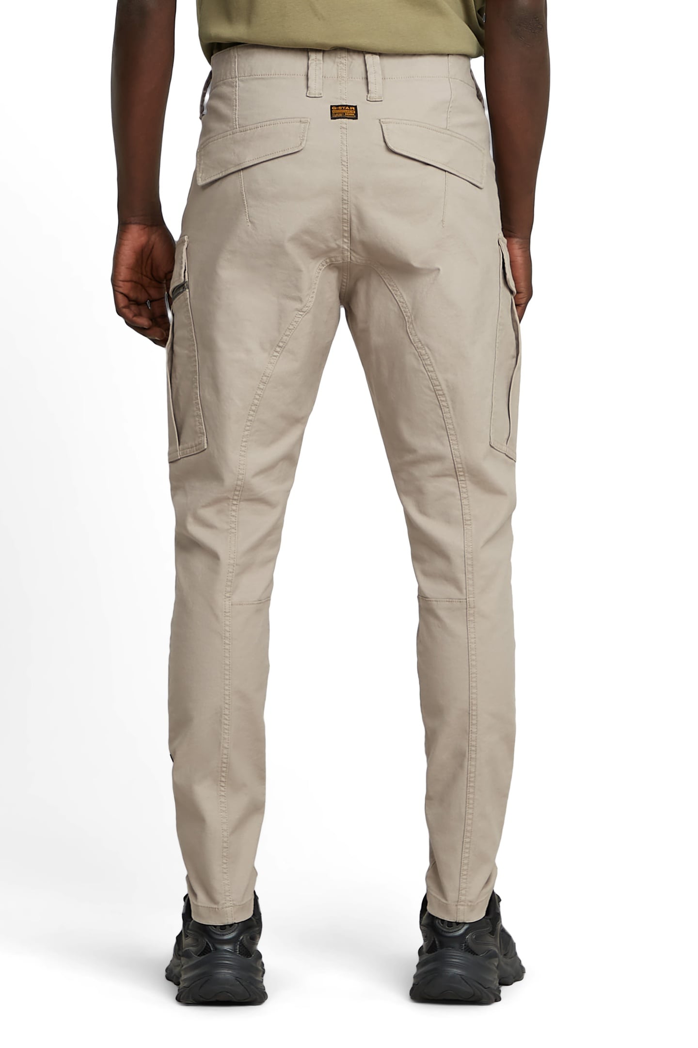 ZIP POCKET 3D SKINNY CARGO 2.0 VINTAGE KHAKI 3