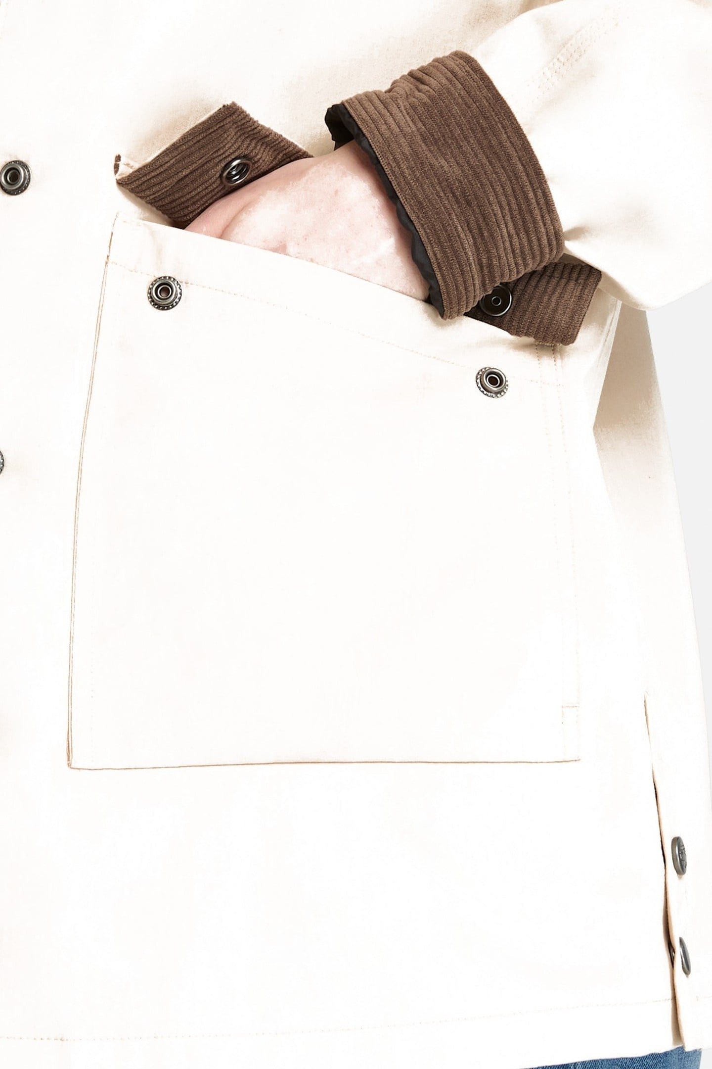WATERPROOF BARN COAT MEDIUM BEIGE 6