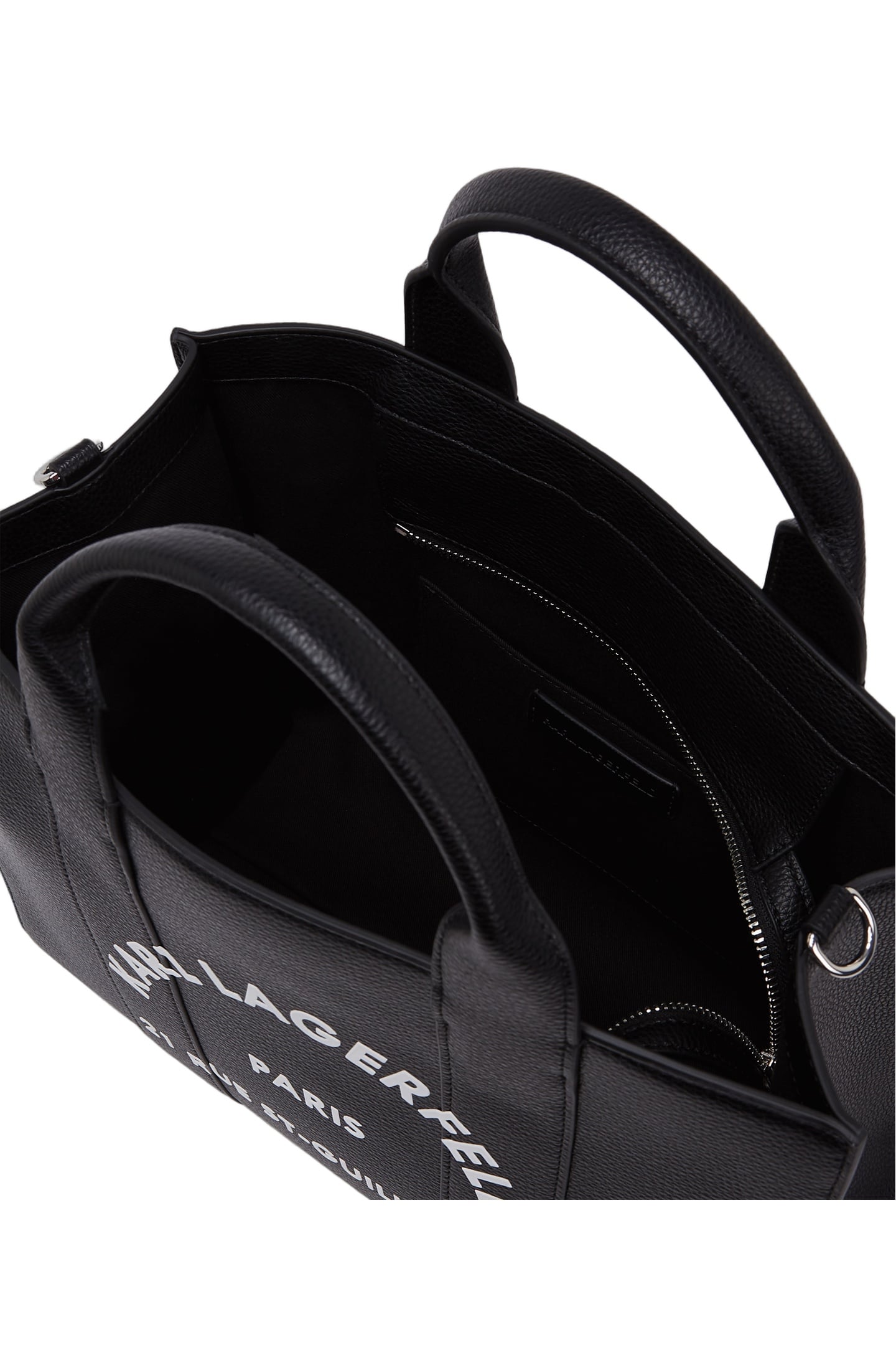 K/RSG PEBBLE SQUARE MED TOTE BLACK 3