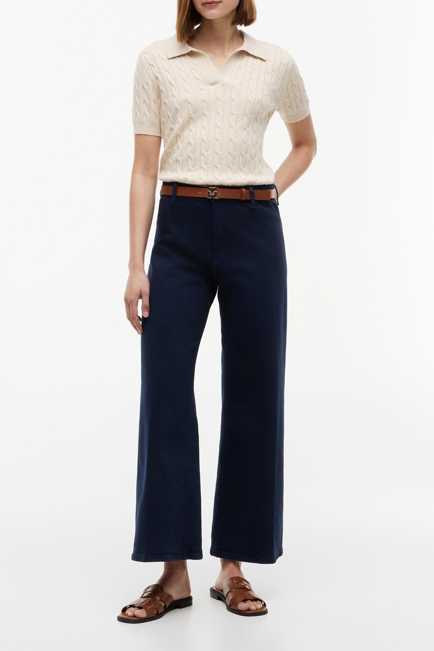 WIDE LEG WASHED DARK NIGHT NAVY 1