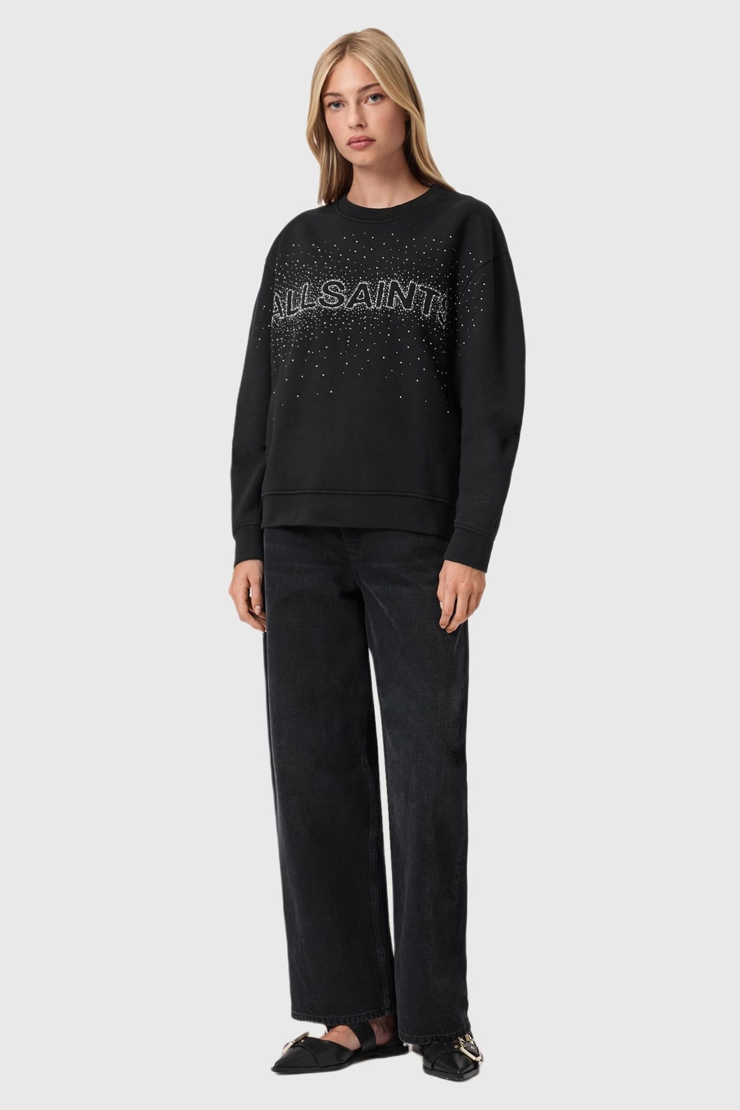 SPRINKLE ETTA SWEAT BLACK 1