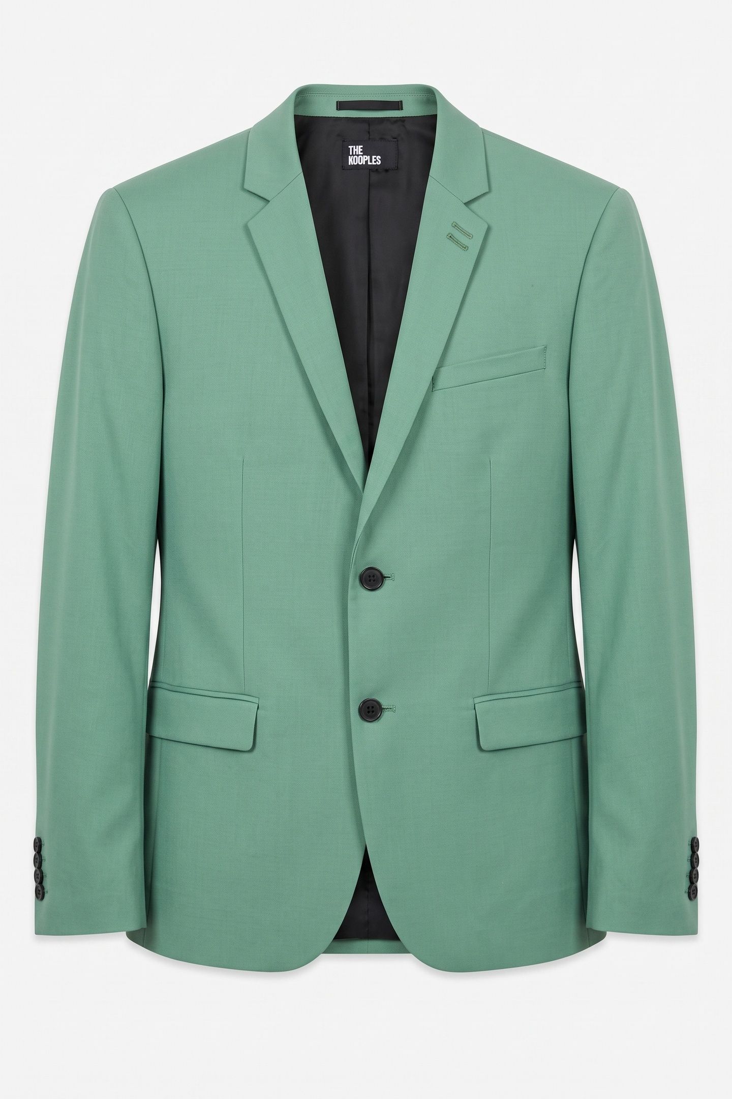 SUIT JACKET WITH TAILORED COLLAR GREEN 3