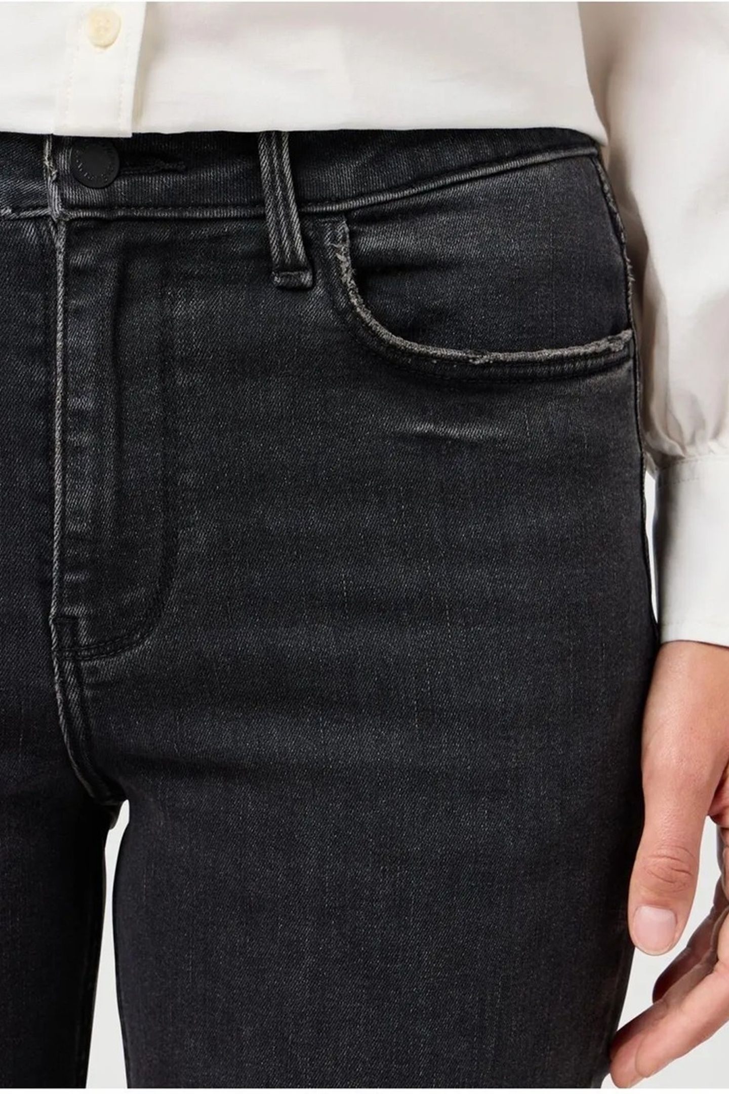 FIERCE FLARE CONSTELLATION DENIM BLACK JEANS 3