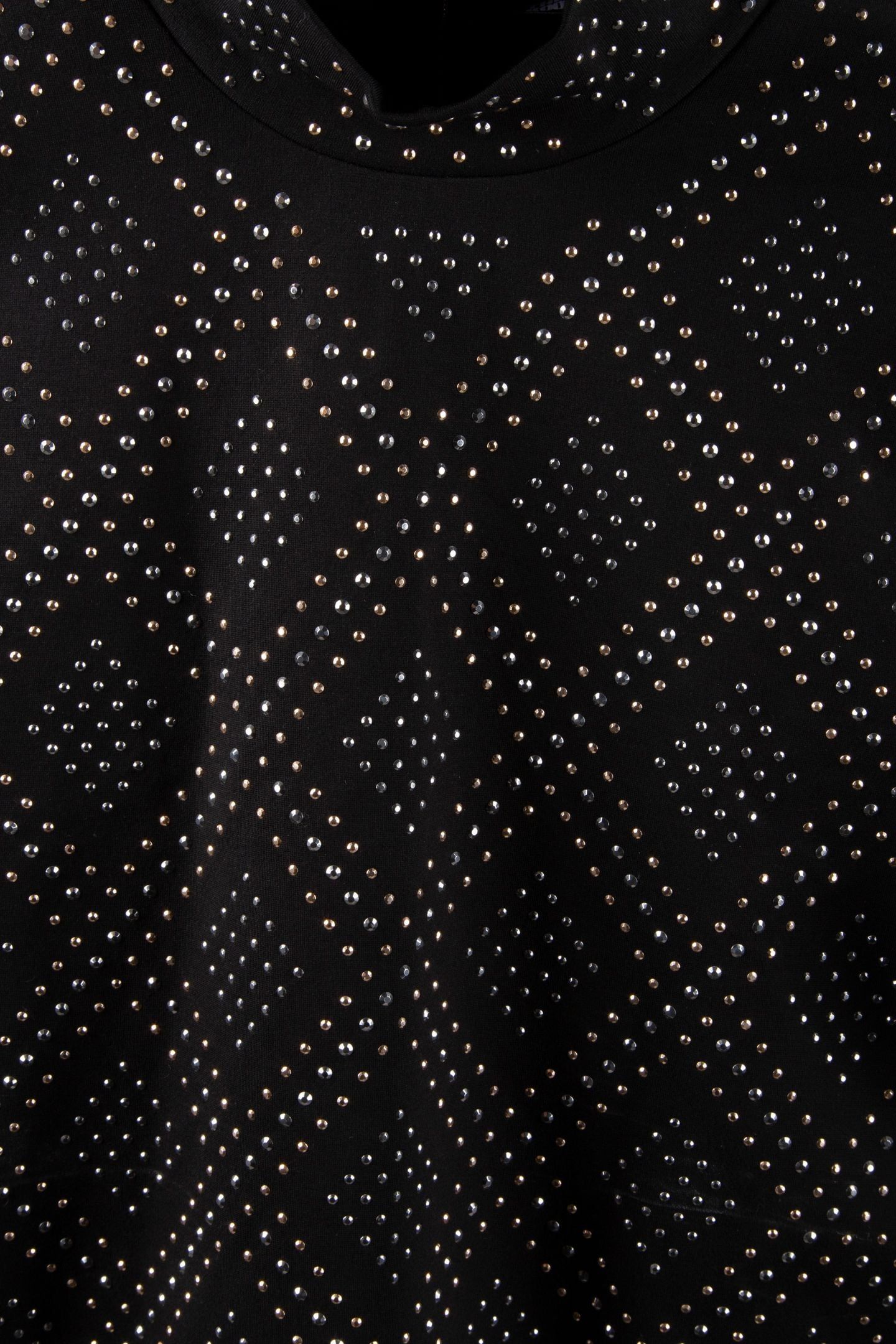 T-SHIRT ML DIAMOND DOTS BLACK 4
