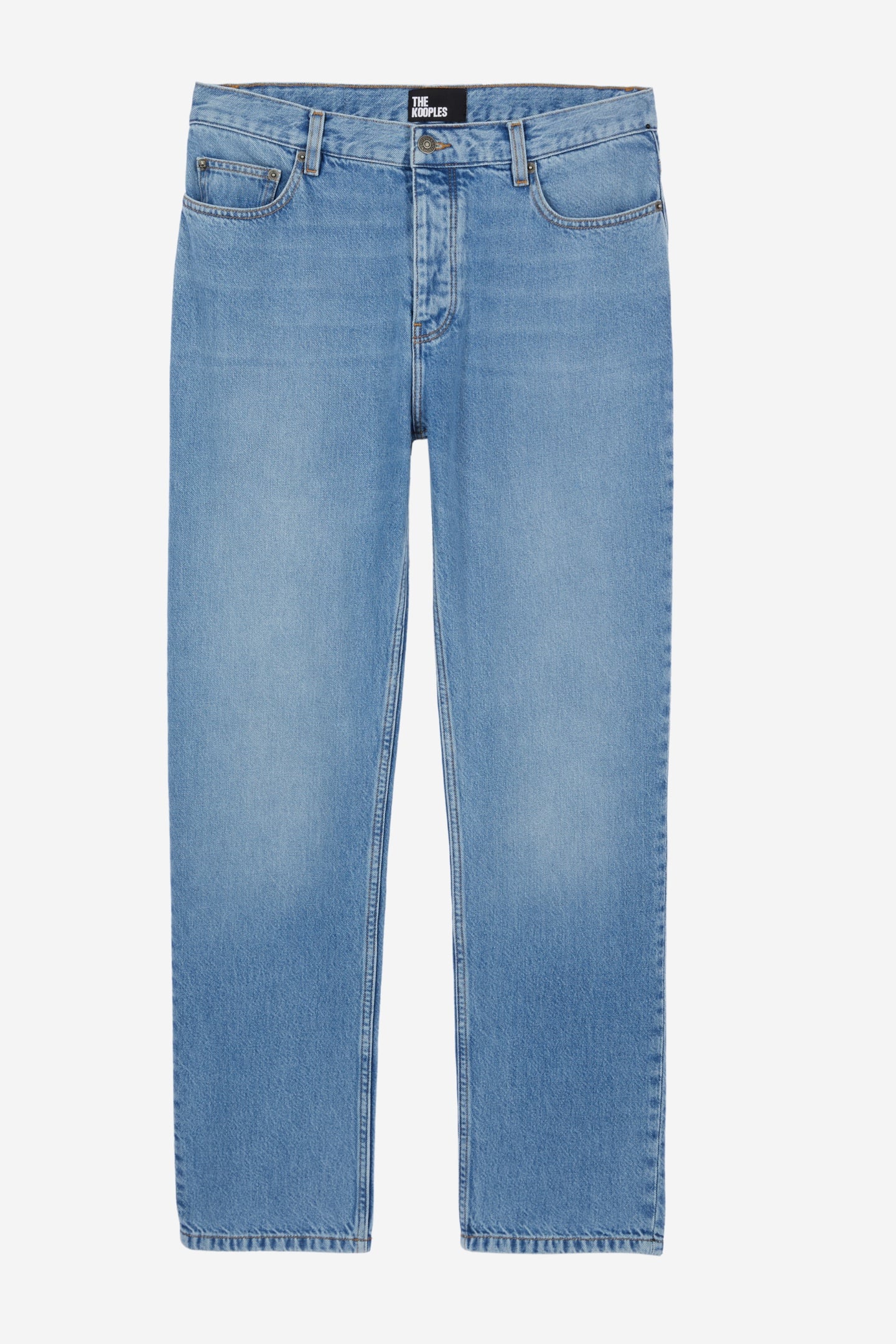 BLUE STRAIGHT JEANS BLUE DENIM 5
