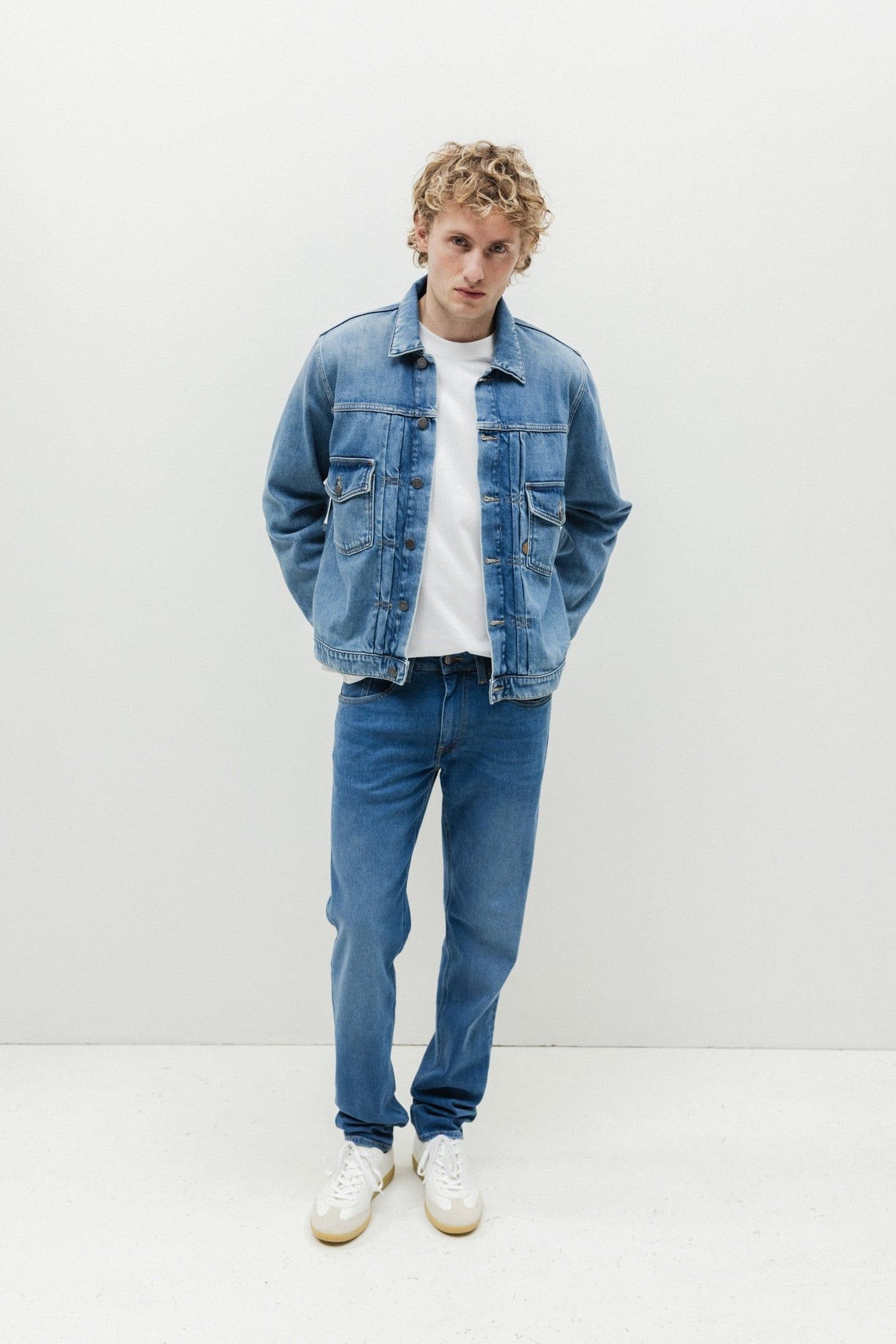 DUNN LOW TAPERED PURE BLUE 2