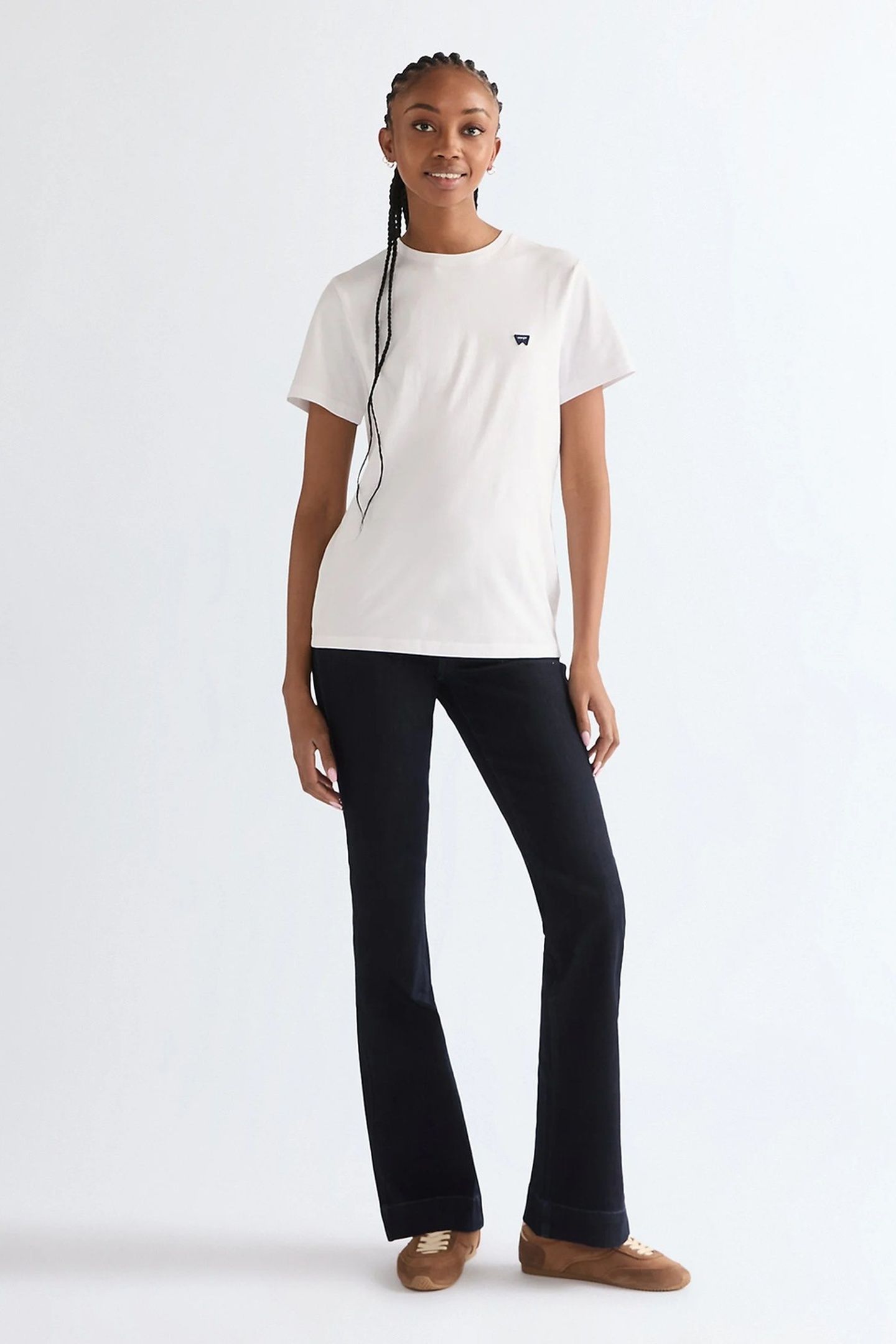 FLARE DARK NAVY BLUE JEANS 2