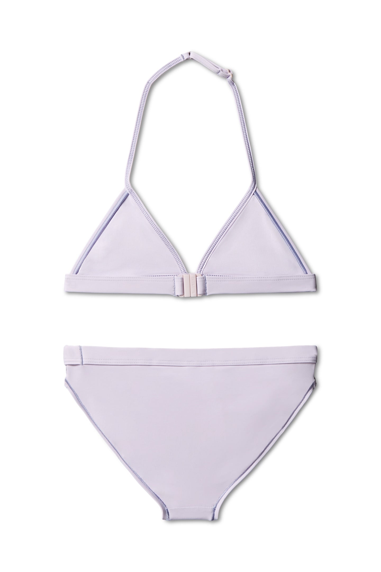 GIRLS TRIANGLE BIKINI SET LILAC 2