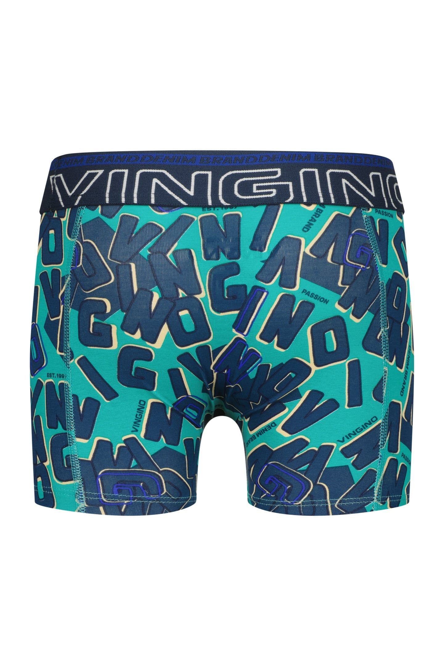 BOYS BWO26- GRAPHIC 3-PACK BOXER OIL BLUE 6