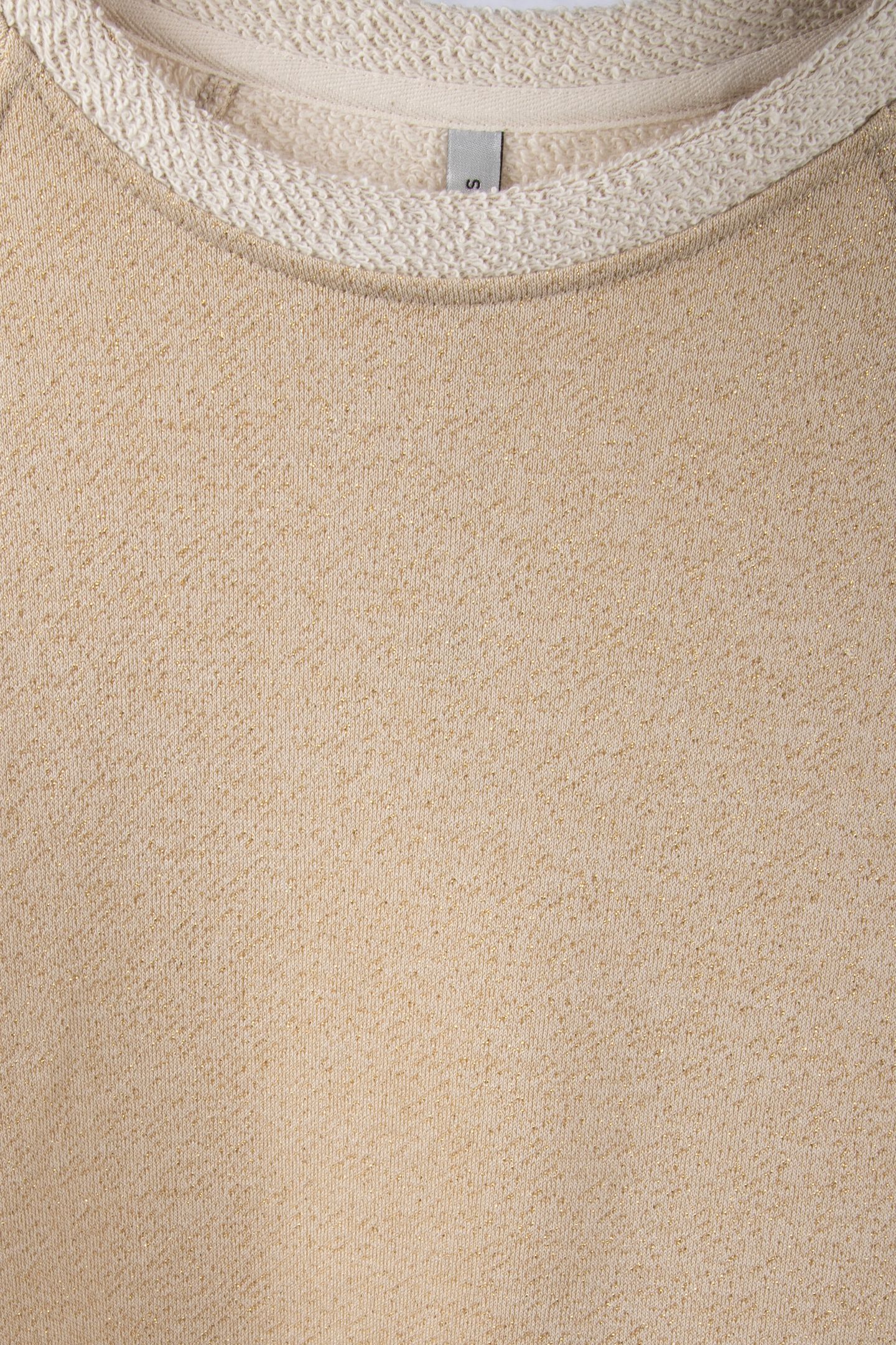 JERSEY GLITTER SWEAT IVORY 4