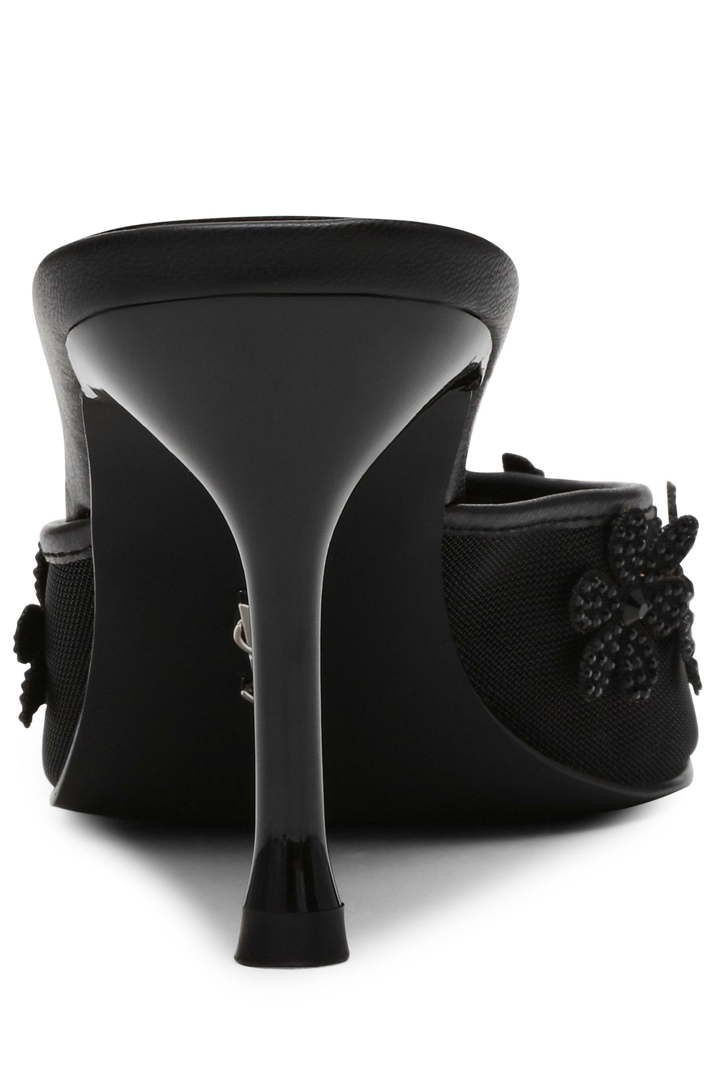 SEHARA MULES BLACK MESH 3