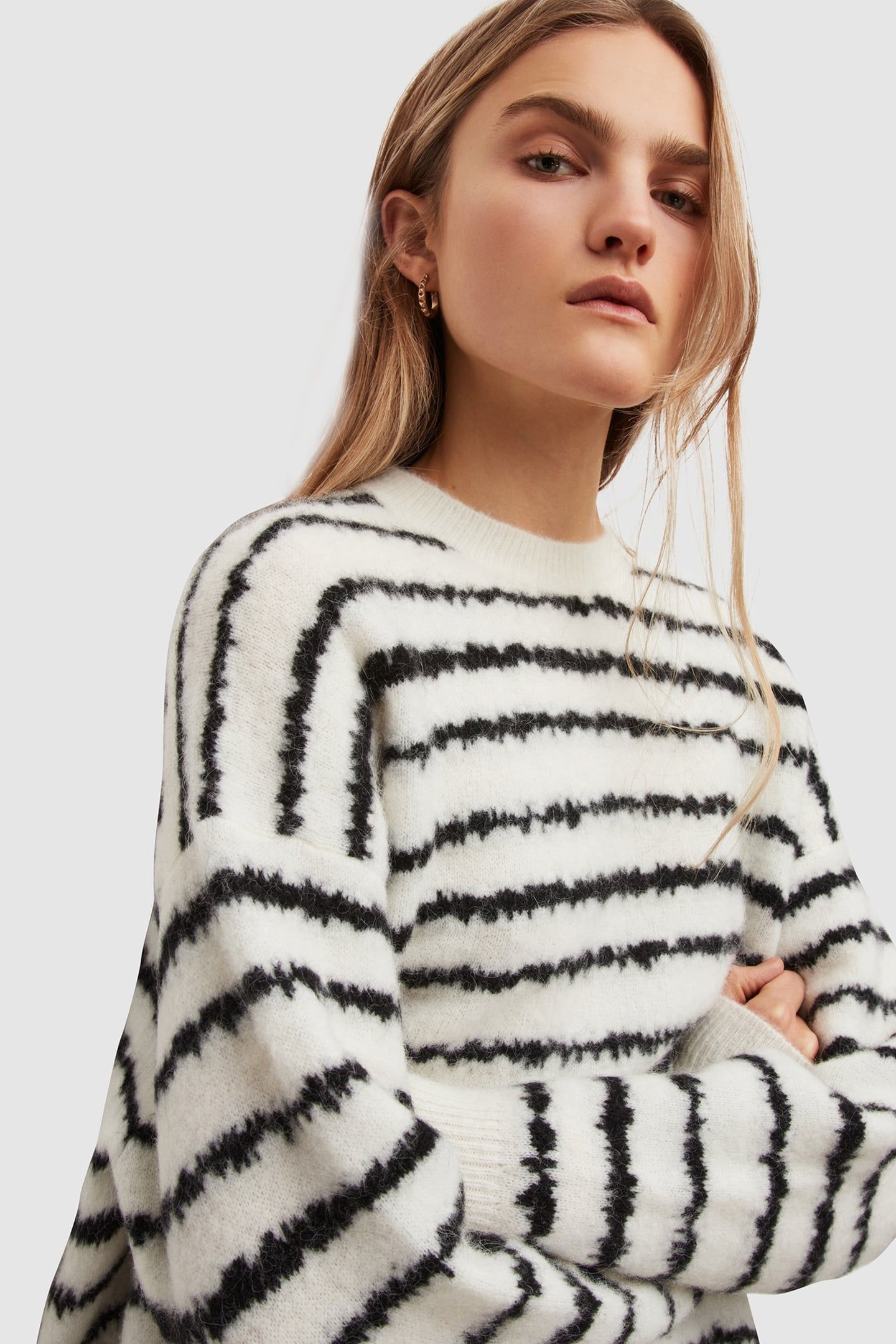 ROSCO JUMPER CHALK WHITE/BLACK 7